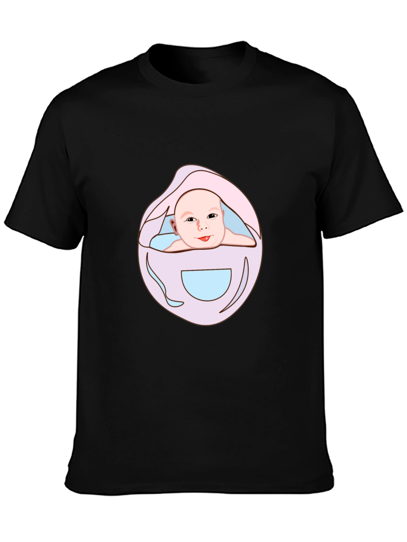 Baby Graphic Black Tee
