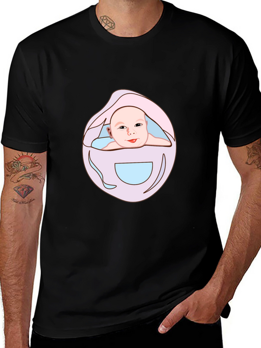 Baby Graphic Black Tee