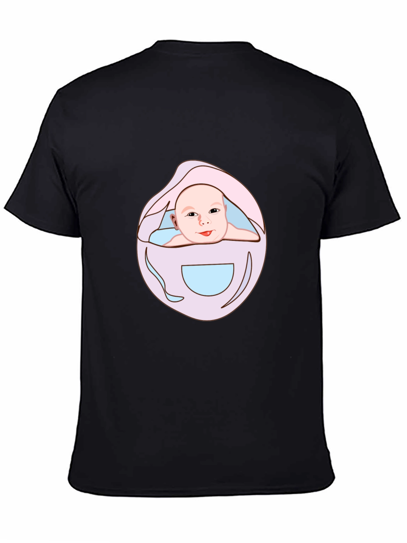 Baby Graphic Black Tee