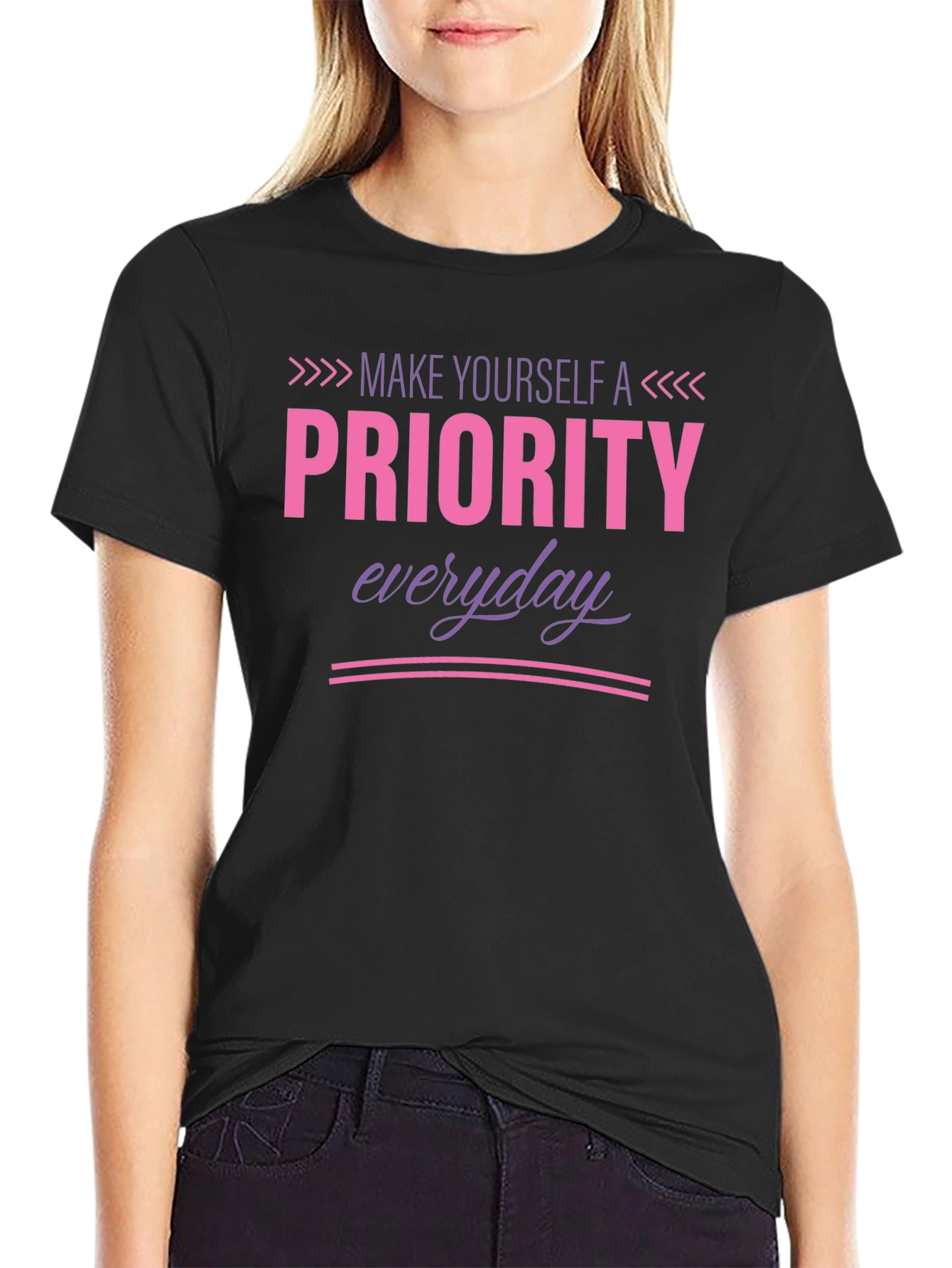 Priority Tee: Make Yourself a Priority Everyday