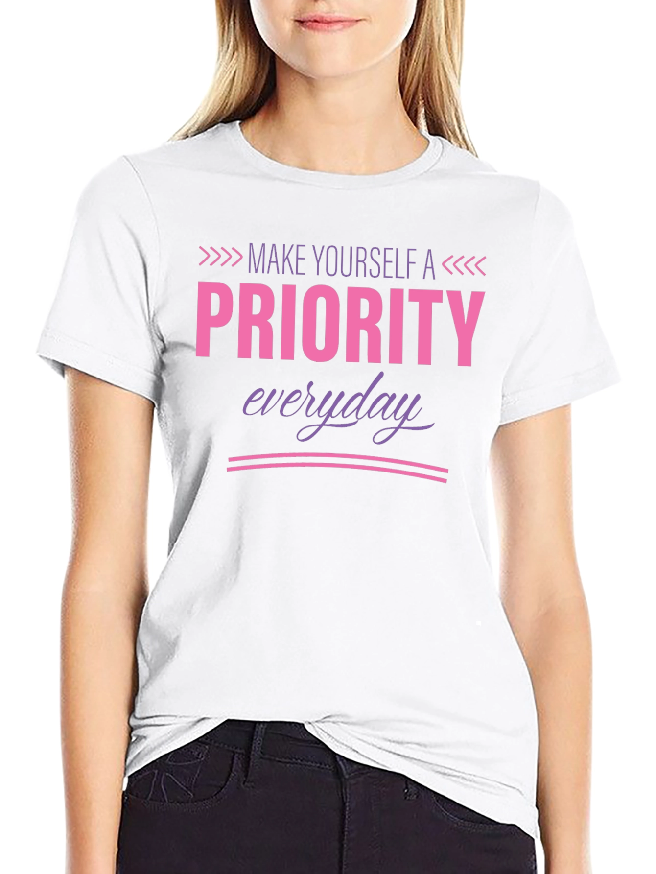 Priority Tee: Make Yourself a Priority Everyday
