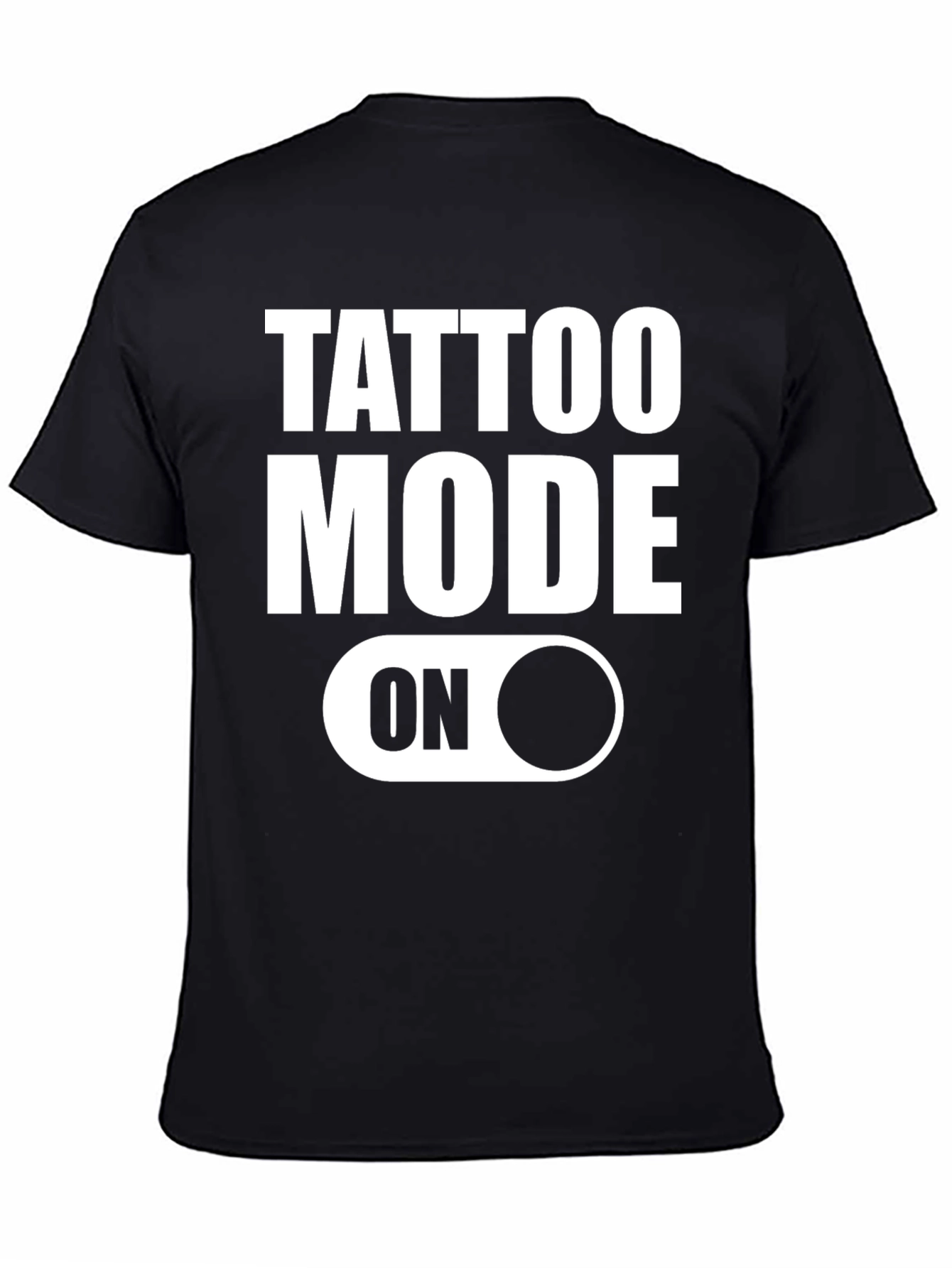 Tattoo Mode On Graphic Tee - Black