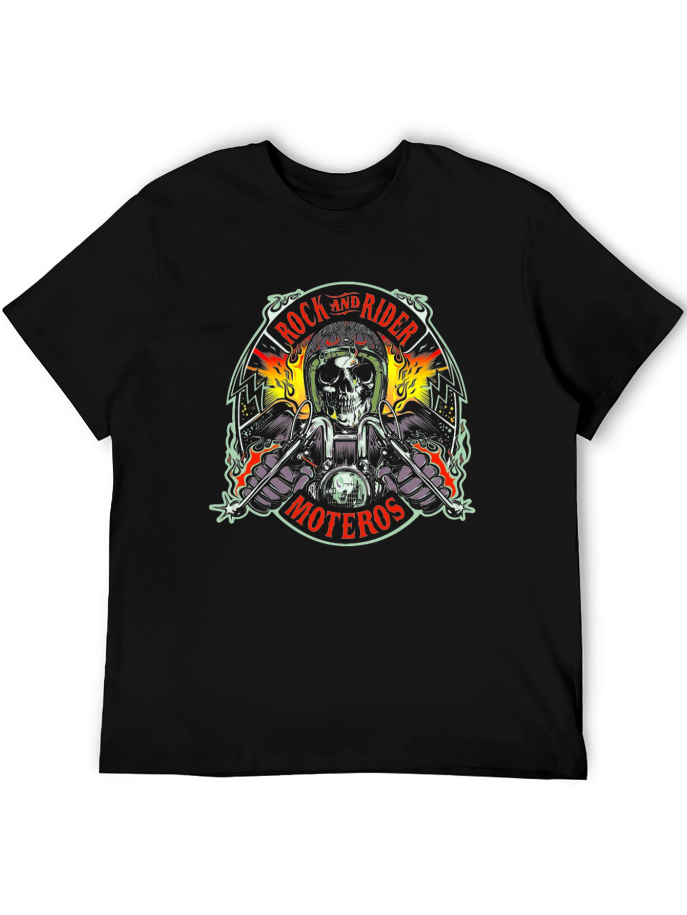 Rock & Rider Moteros Graphic Tee