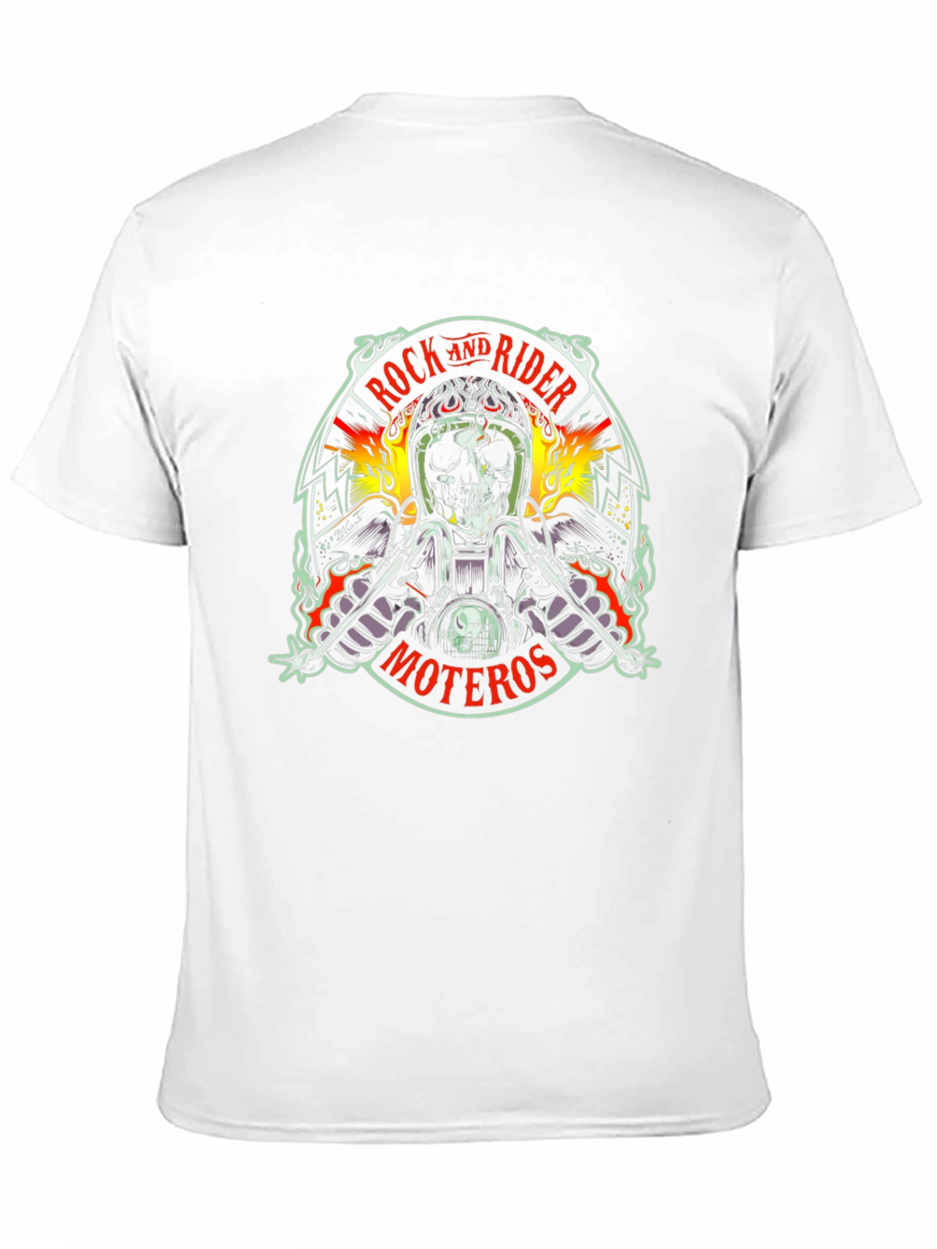 Rock & Rider Moteros Graphic Tee