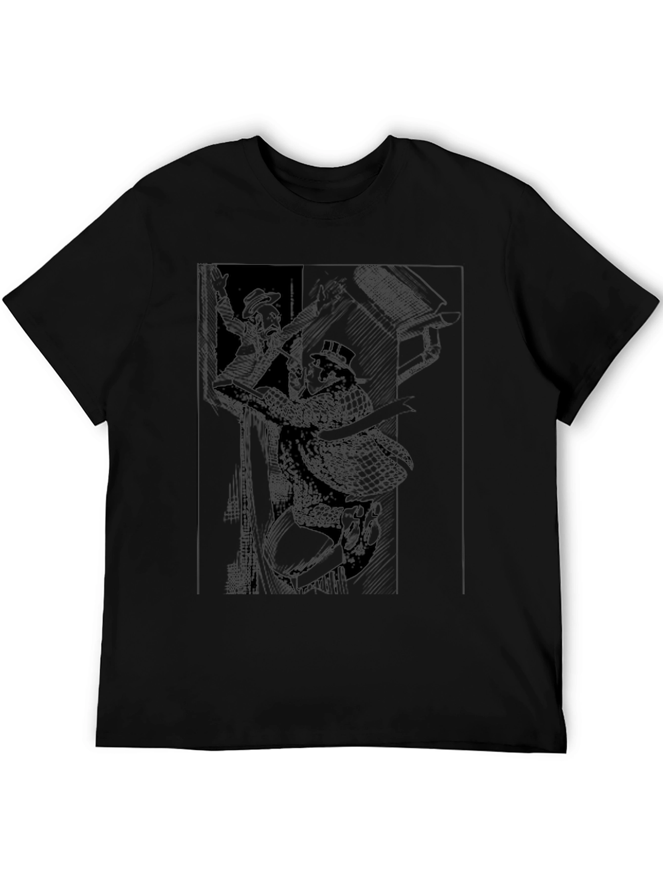 Retro Illustration Tee - Mystery Man