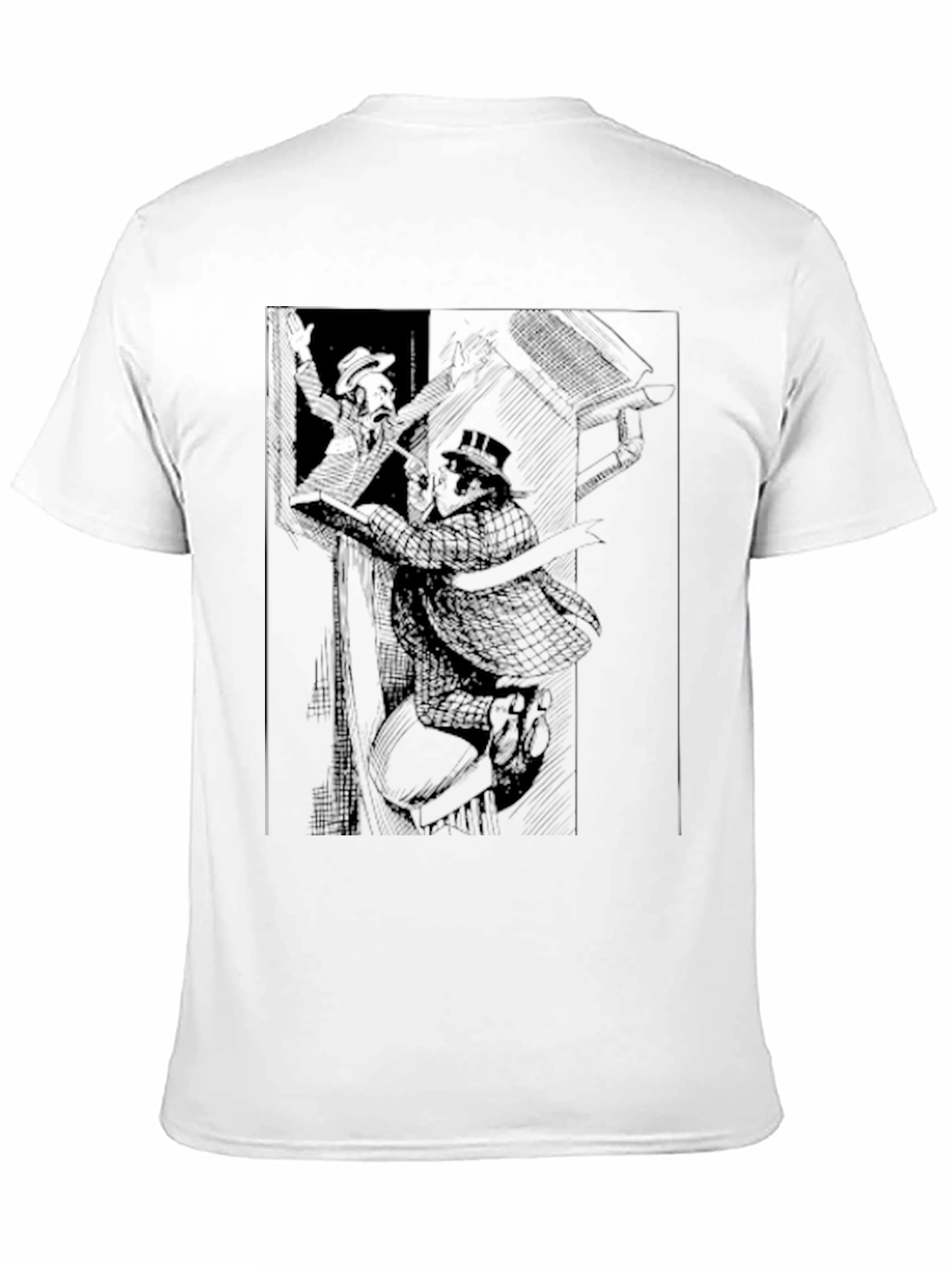 Retro Illustration Tee - Mystery Man