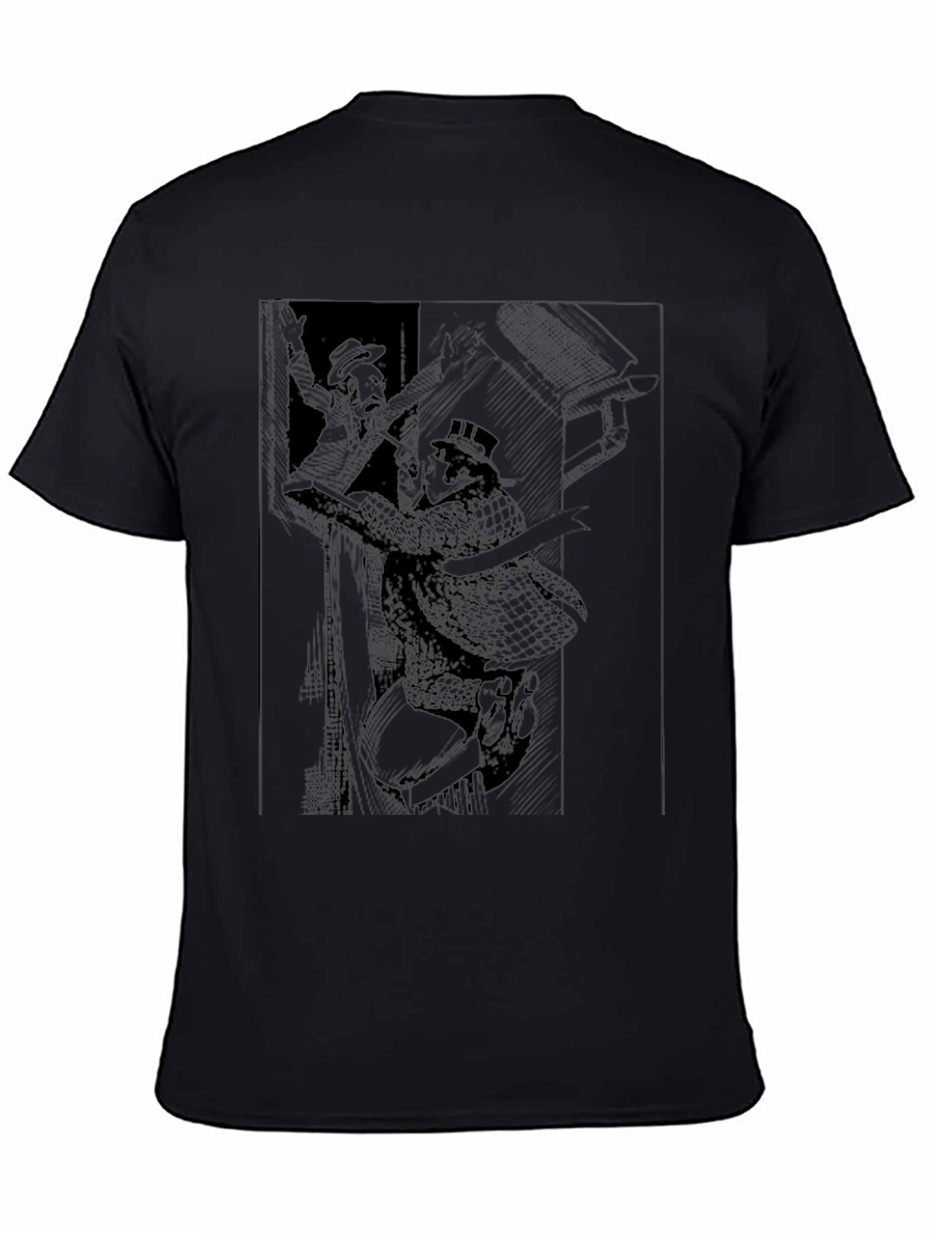 Retro Illustration Tee - Mystery Man