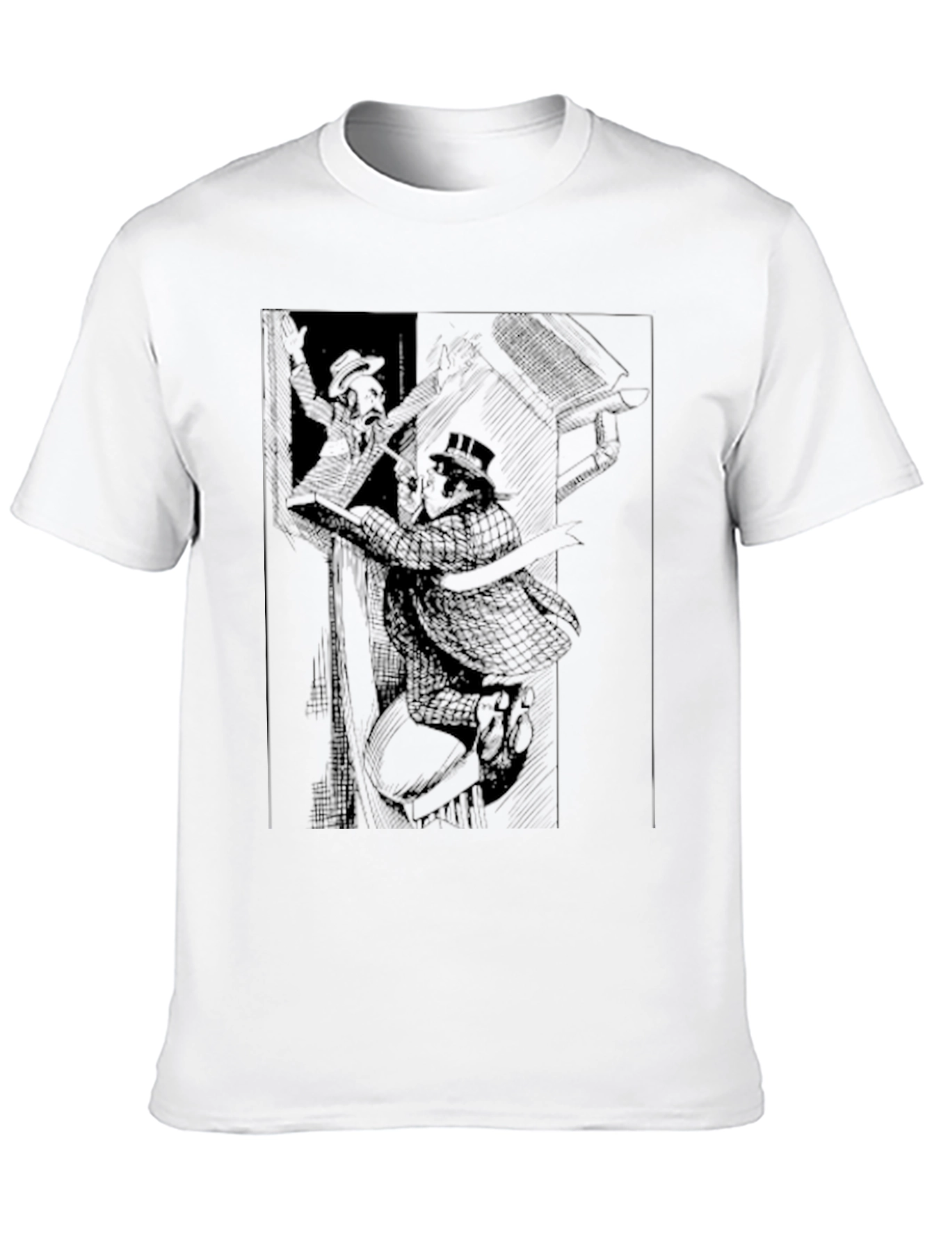 Retro Illustration Tee - Mystery Man