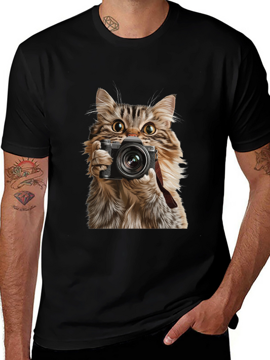 Cat Photographer T-Shirt: Cute & Quirky