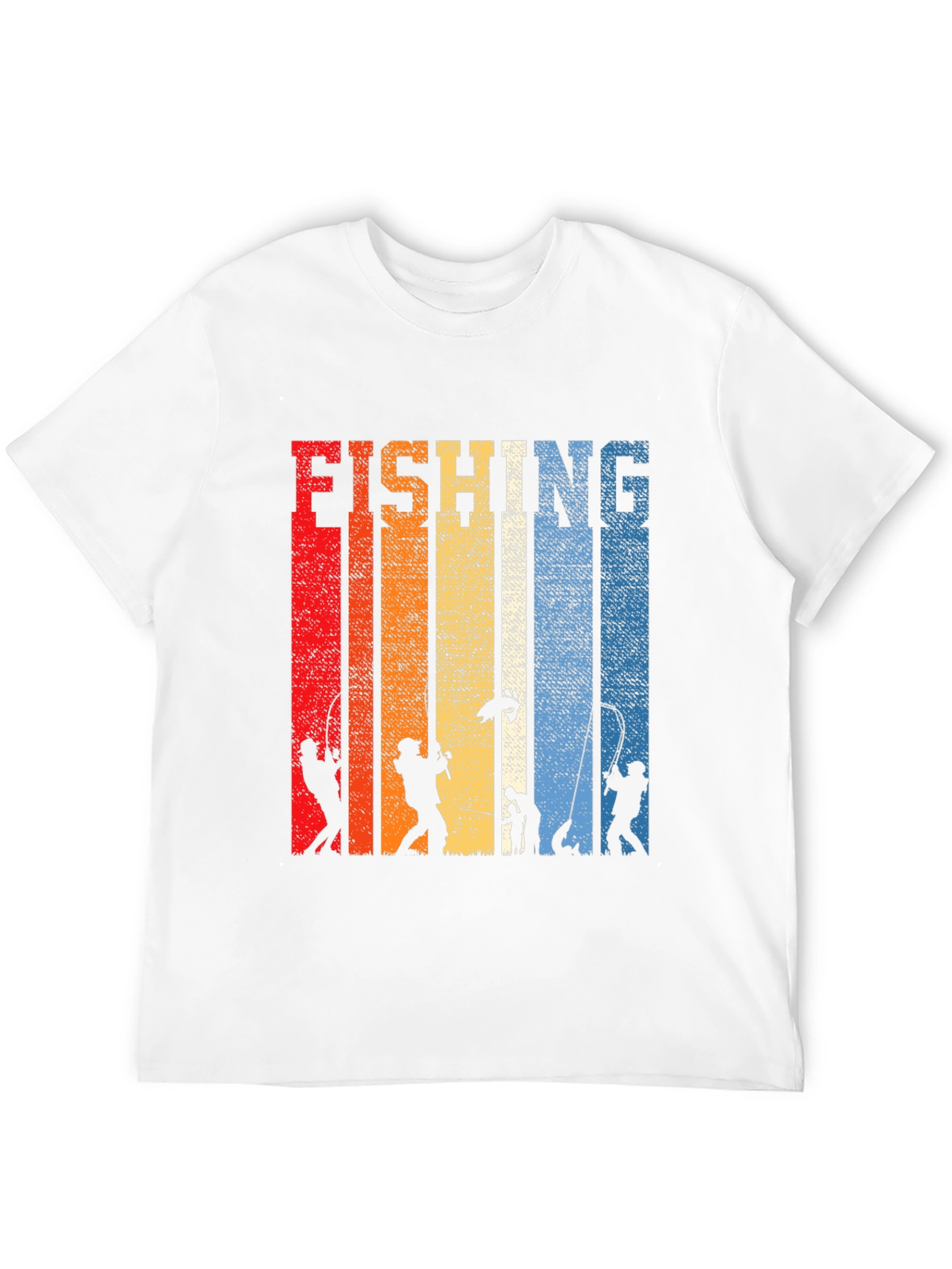 Retro Fishing Graphic T-Shirt