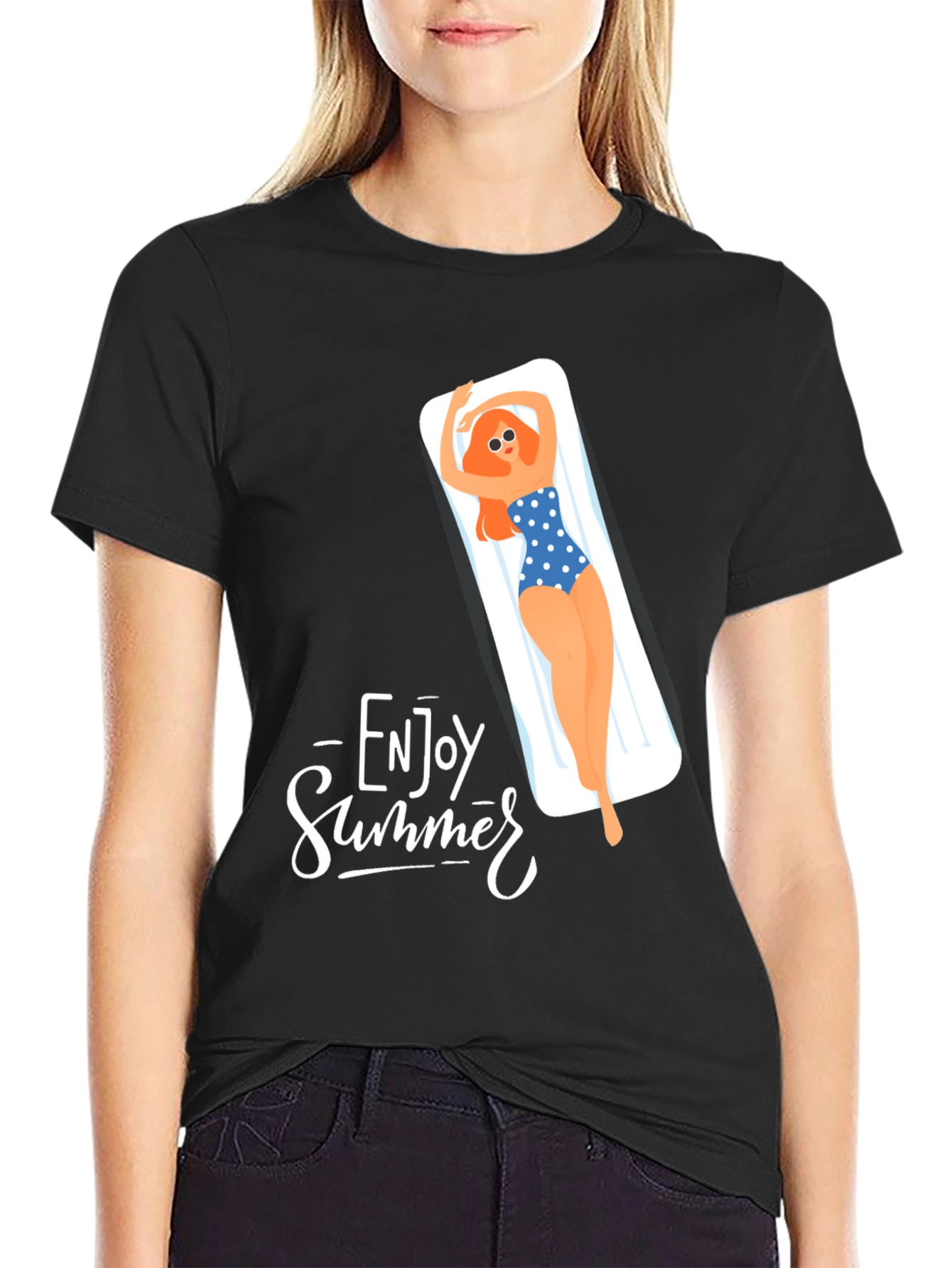 Enjoy Summer T-Shirt - Relaxed Beach Vibes