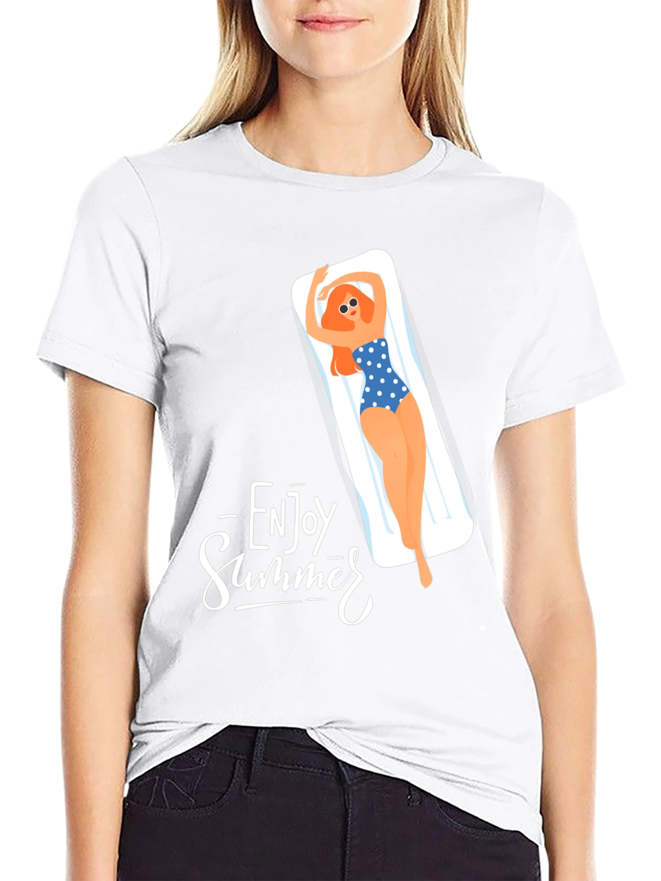 Enjoy Summer T-Shirt - Relaxed Beach Vibes