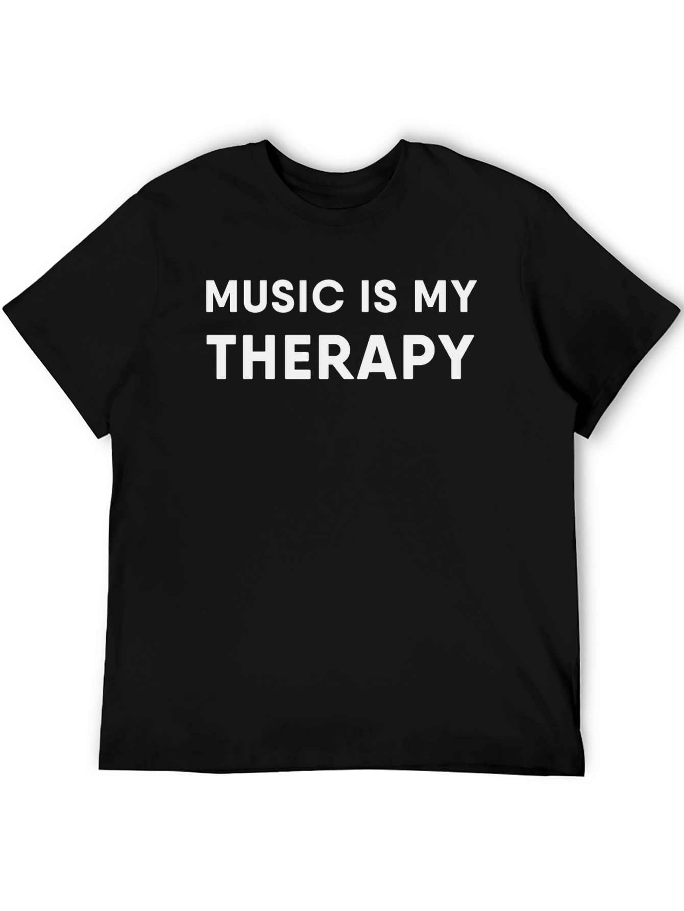 Music Is My Therapy Graphic T-Shirt