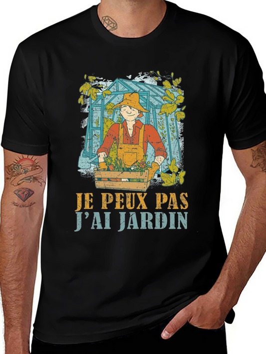 Gardener T-Shirt - Je Peux Pas Jai Jardin