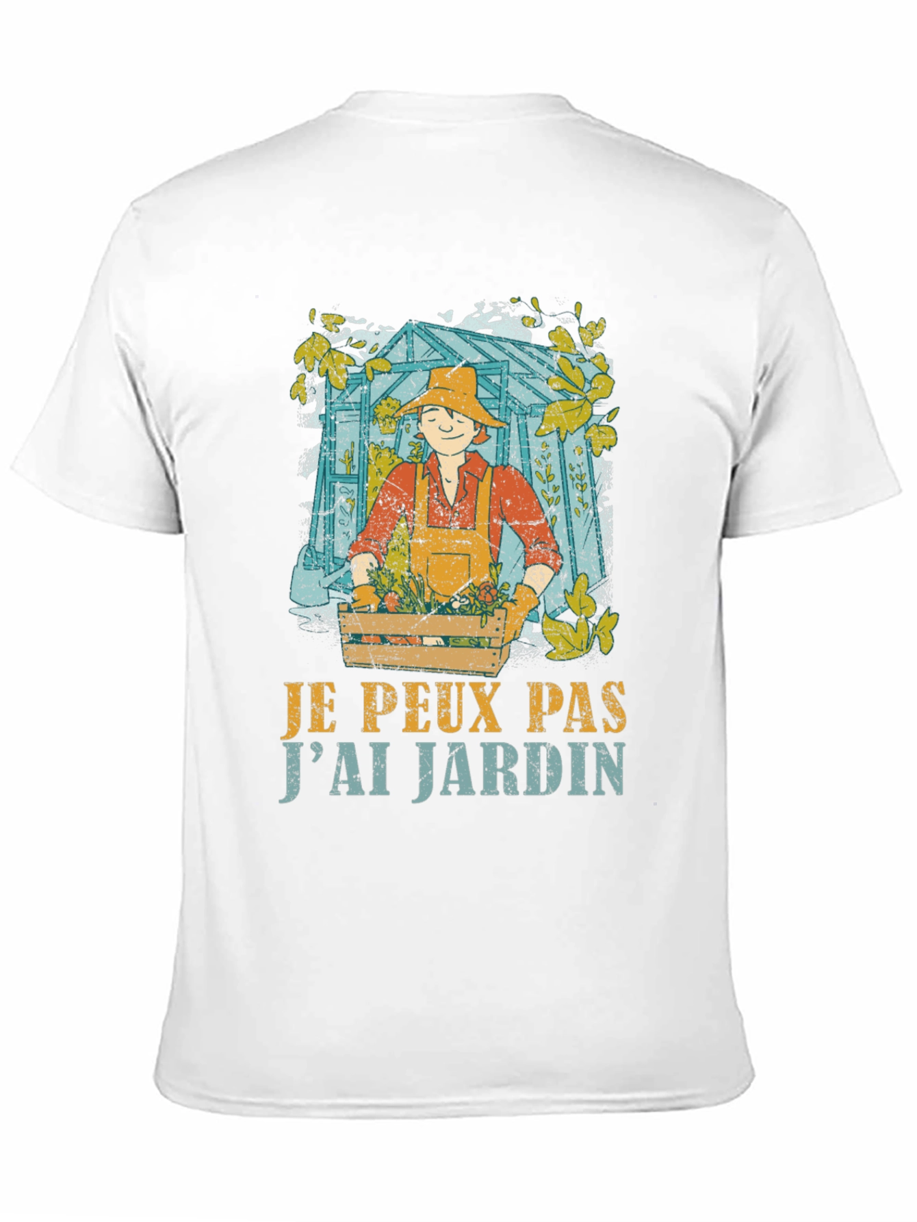 Gardener T-Shirt - Je Peux Pas Jai Jardin