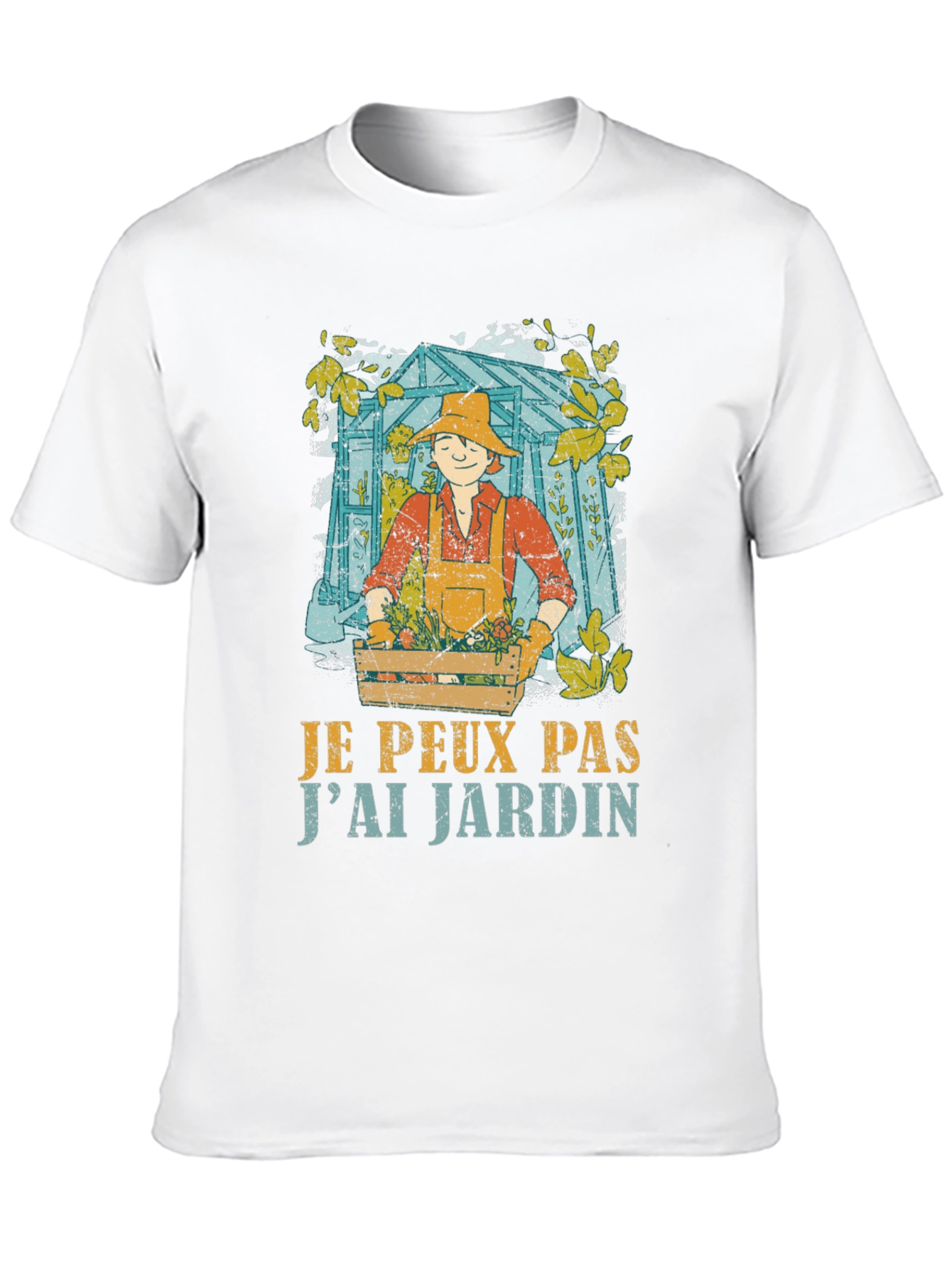Gardener T-Shirt - Je Peux Pas Jai Jardin