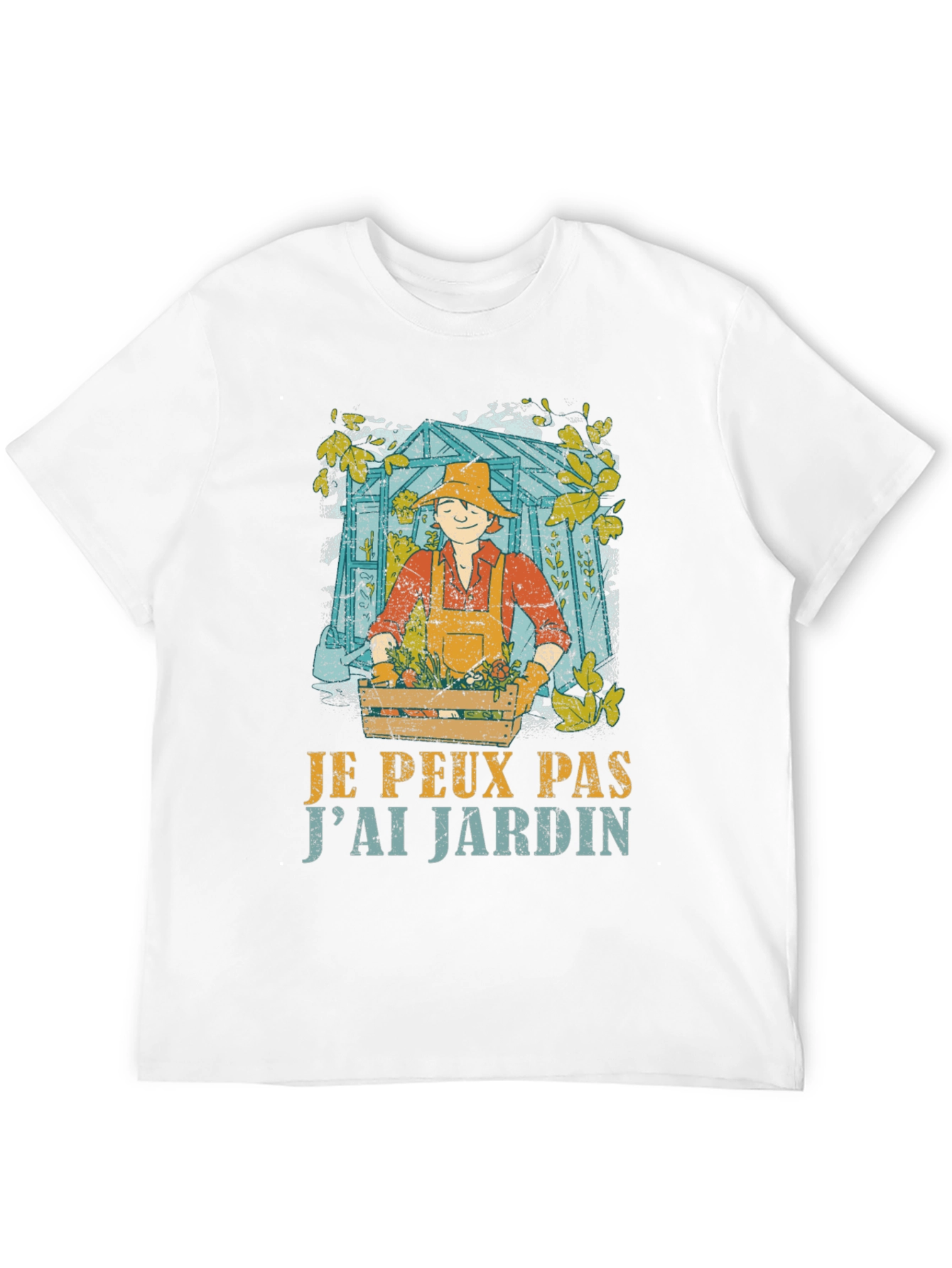 Gardener T-Shirt - Je Peux Pas Jai Jardin