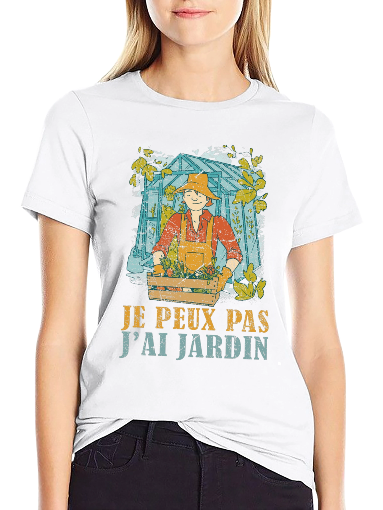Gardener T-Shirt - Je Peux Pas Jai Jardin