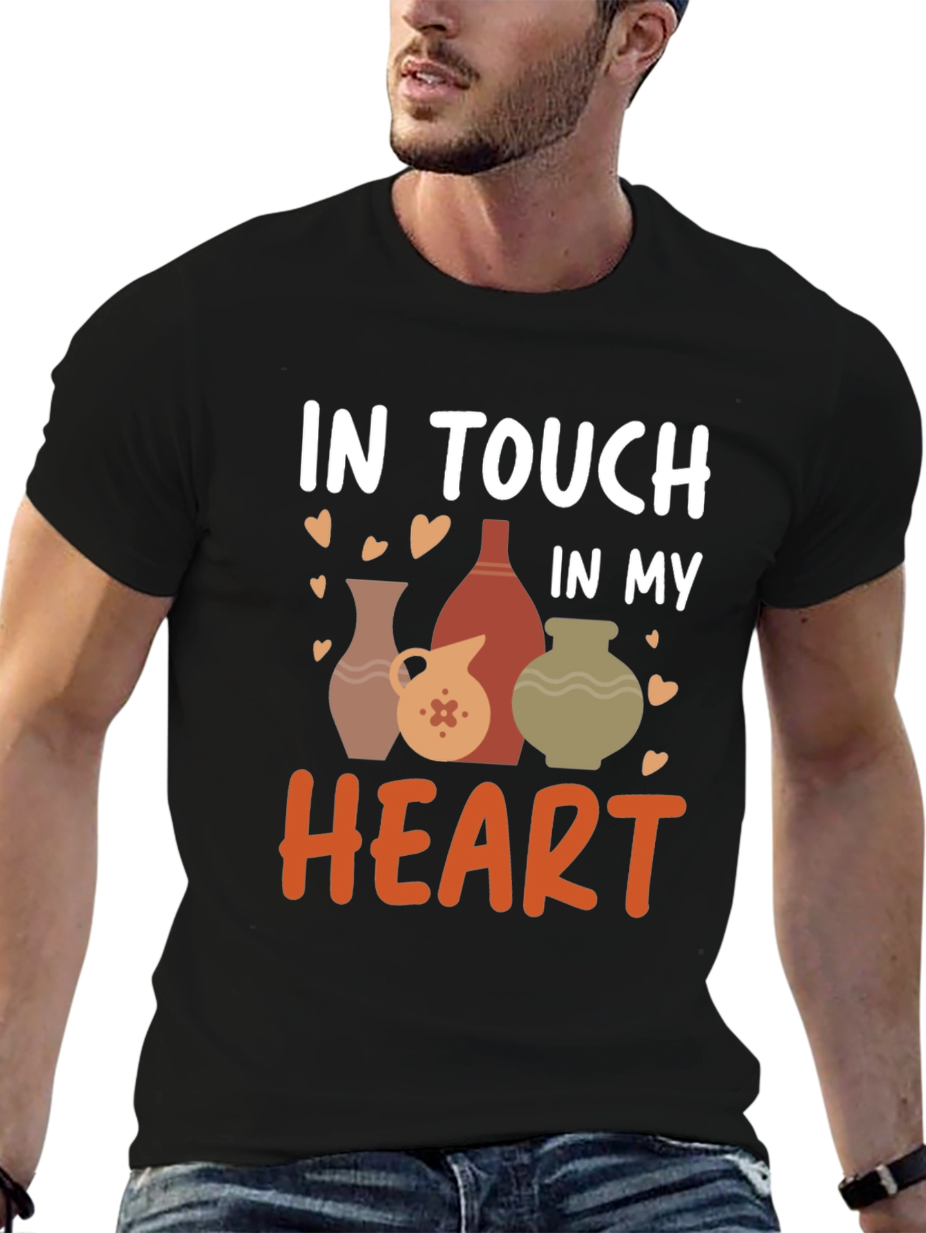 Pottery Lovers T-Shirt - In Touch In My Heart
