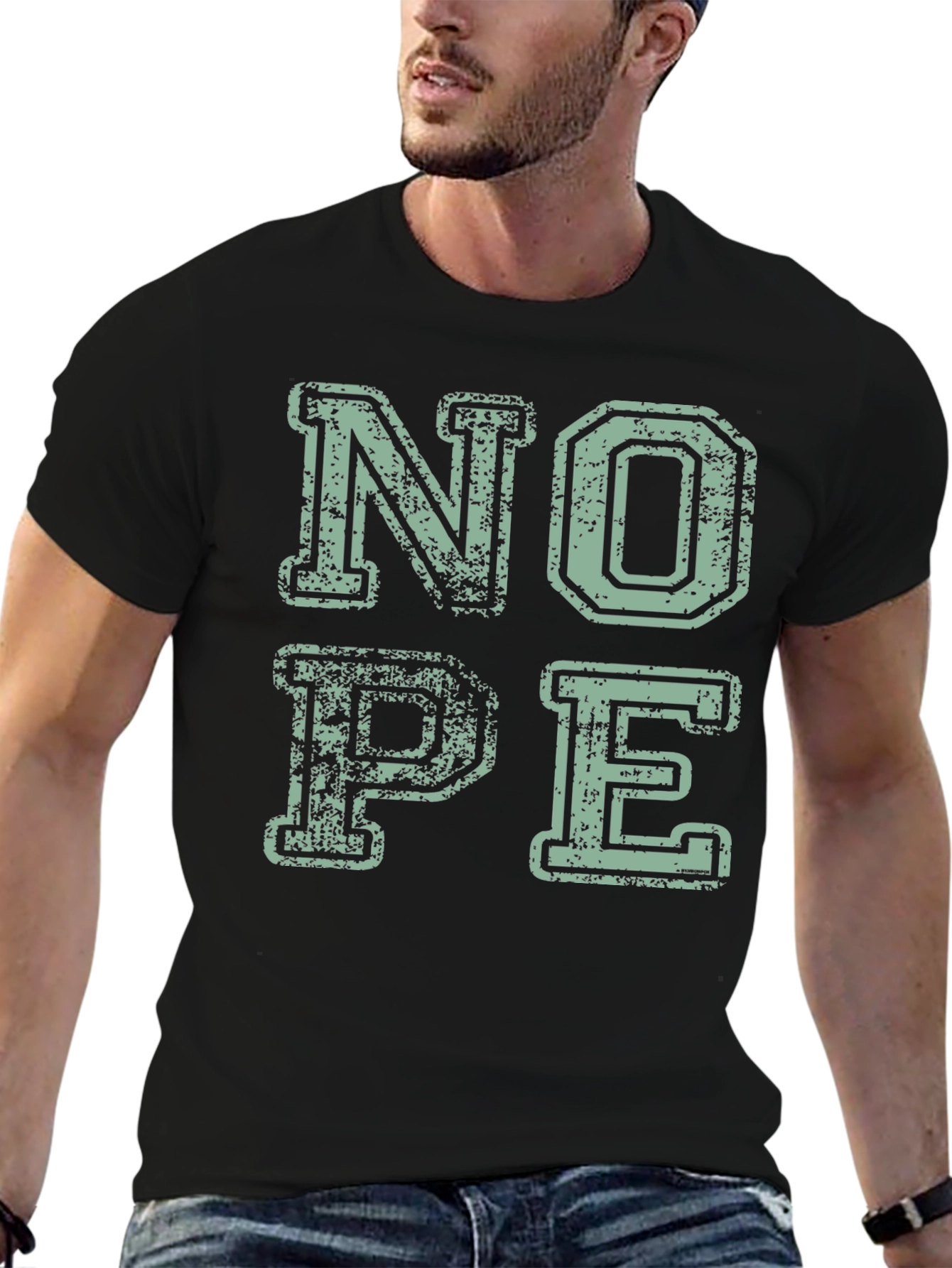 Retro NOPE Graphic T-Shirt