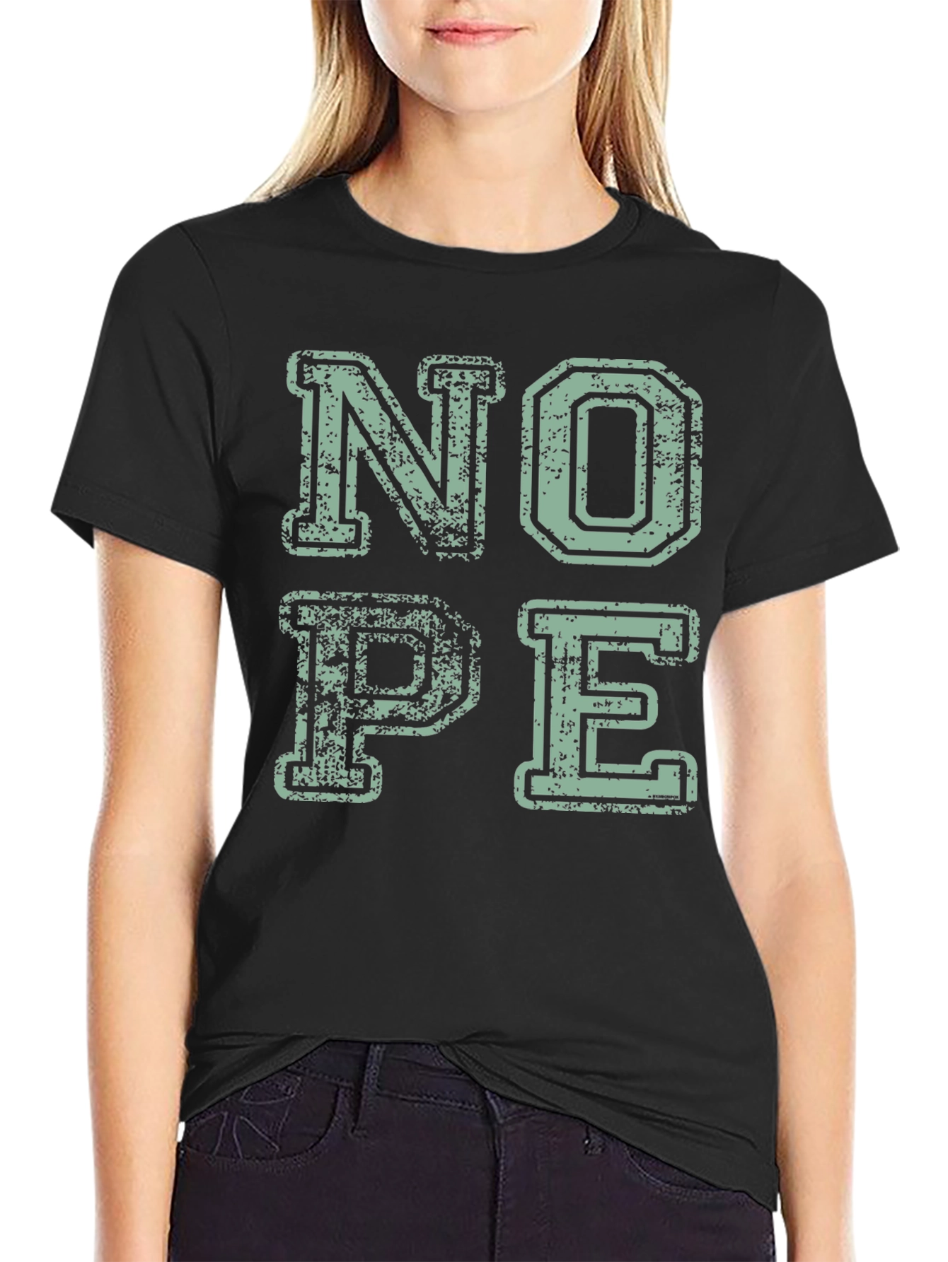 Retro NOPE Graphic T-Shirt
