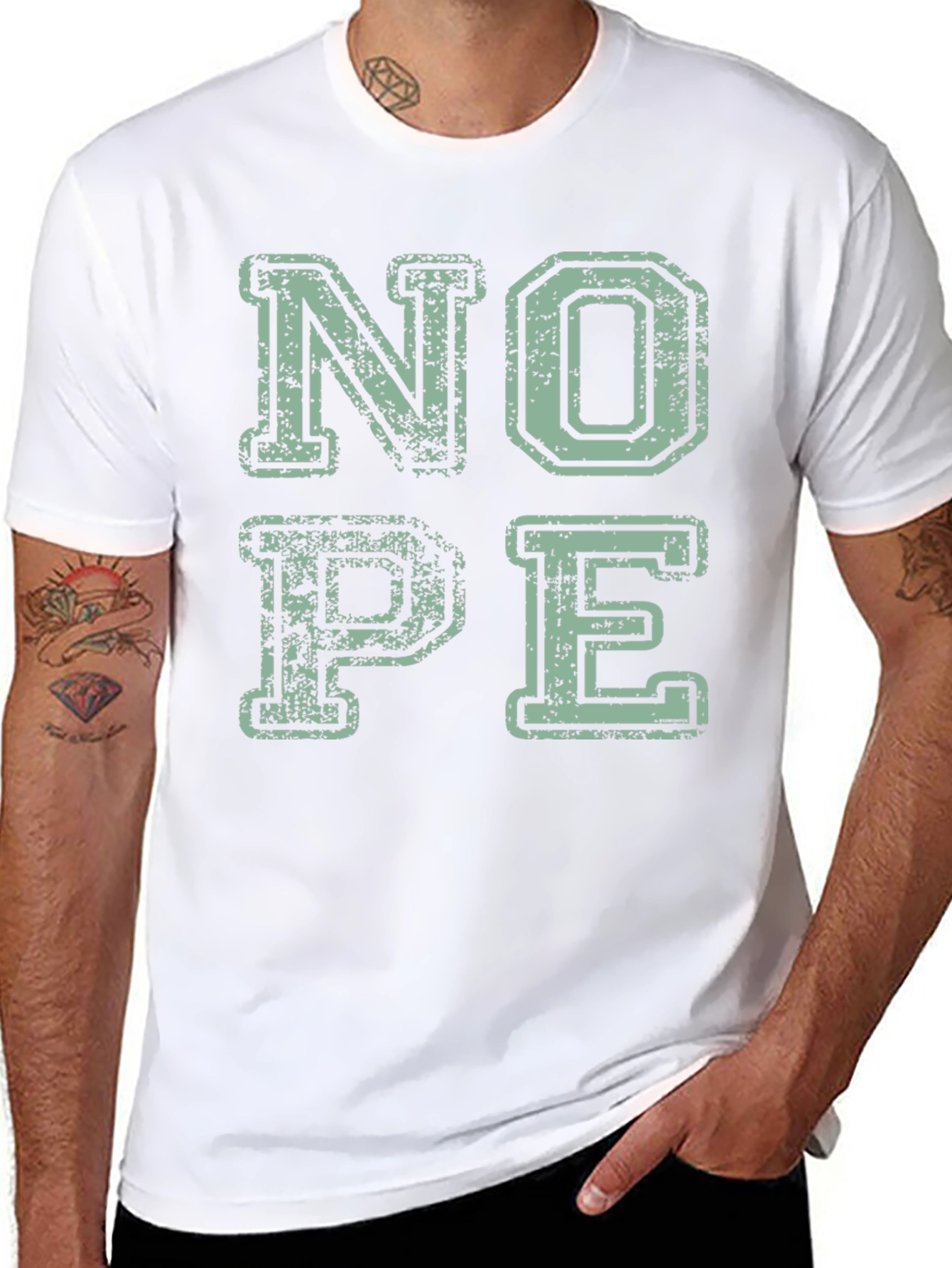 Retro NOPE Graphic T-Shirt