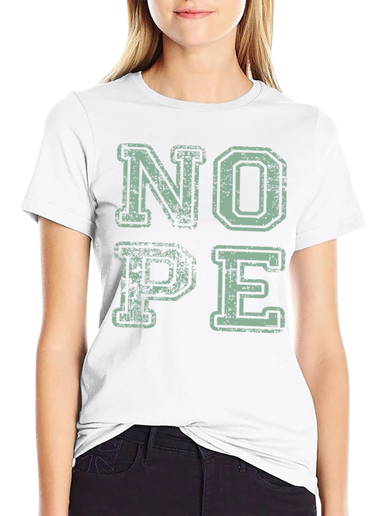 Retro NOPE Graphic T-Shirt