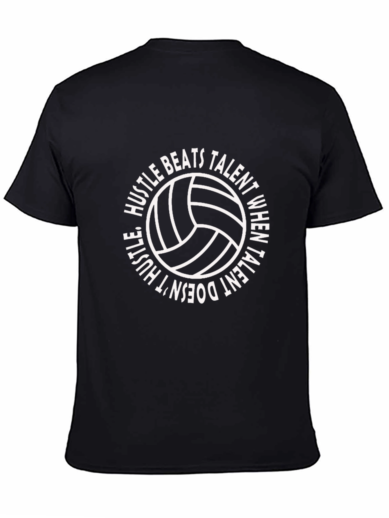 Volleyball Hustle Graphic Tee - Sporty Comfort