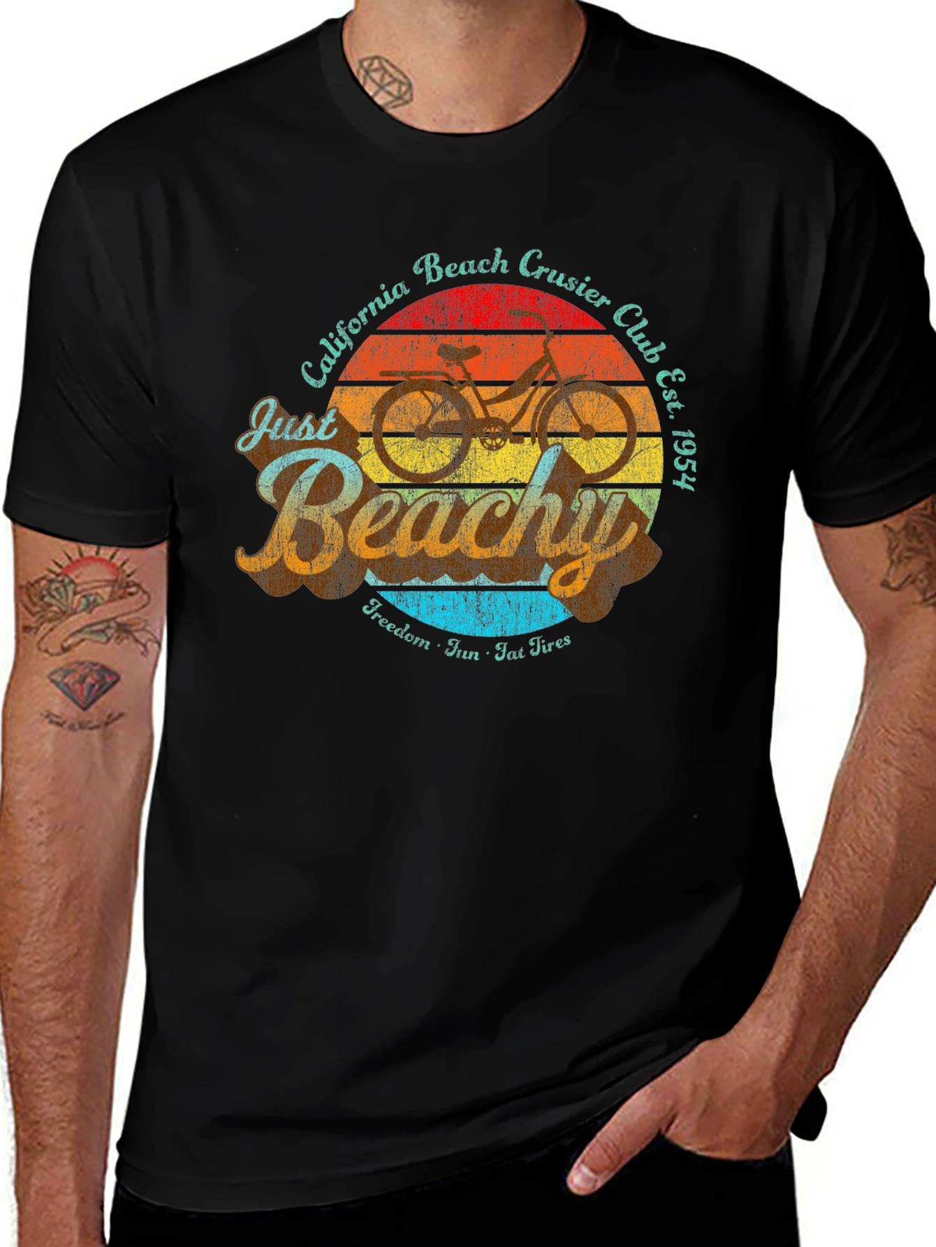 Just Beachy Graphic Tee
