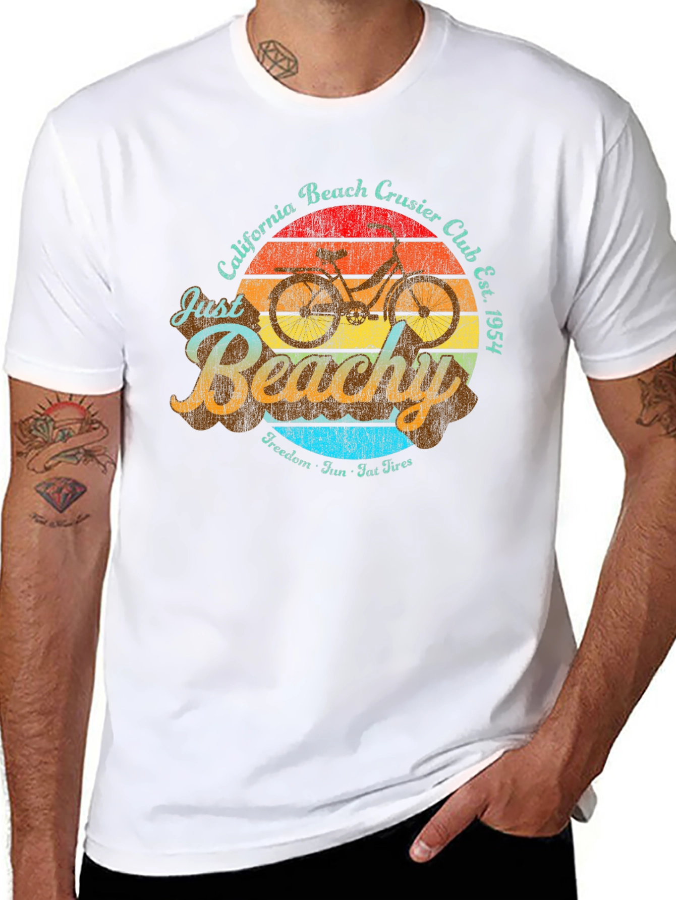 Just Beachy Graphic Tee