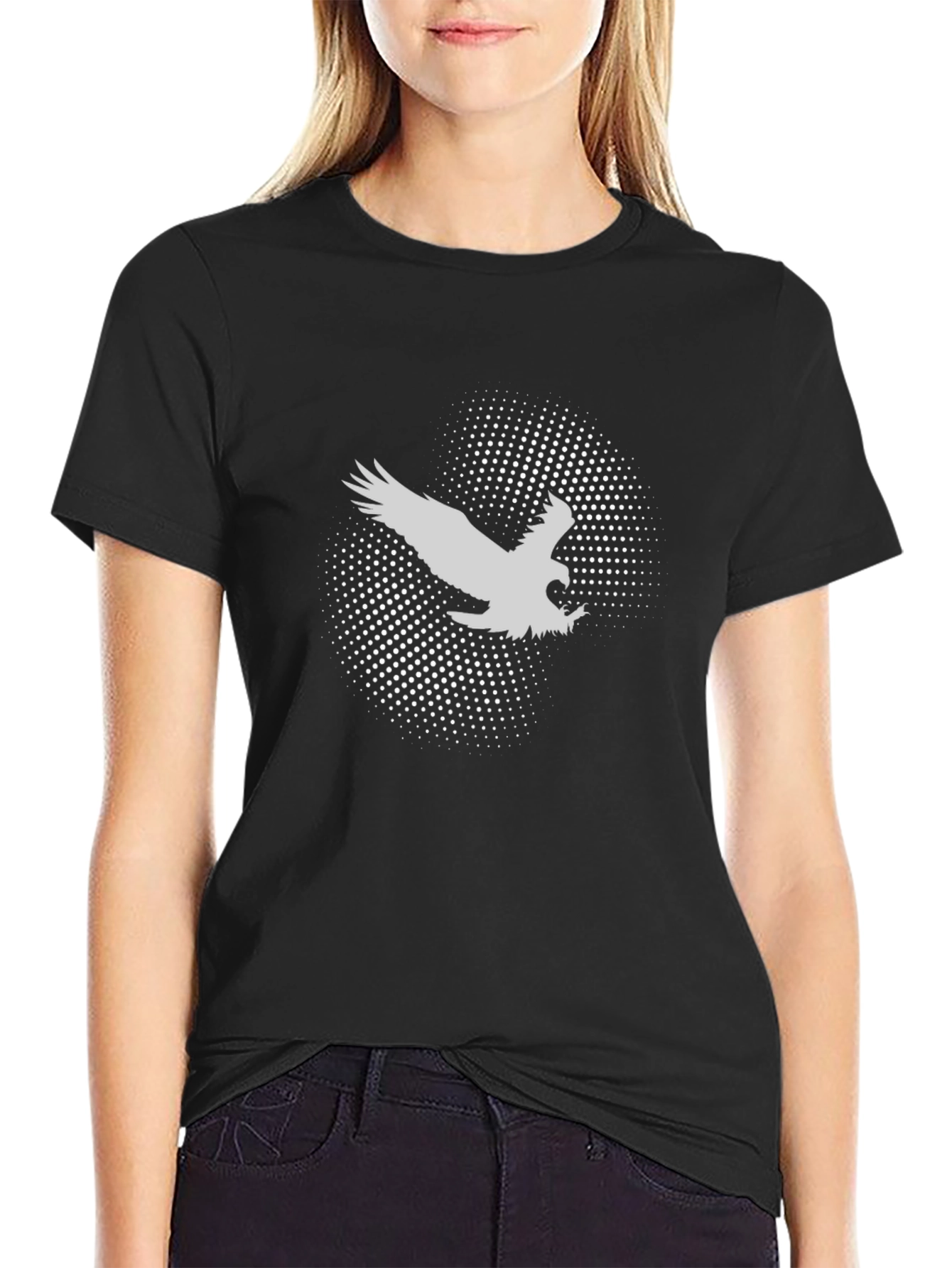 Eagle Graphic Black T-Shirt