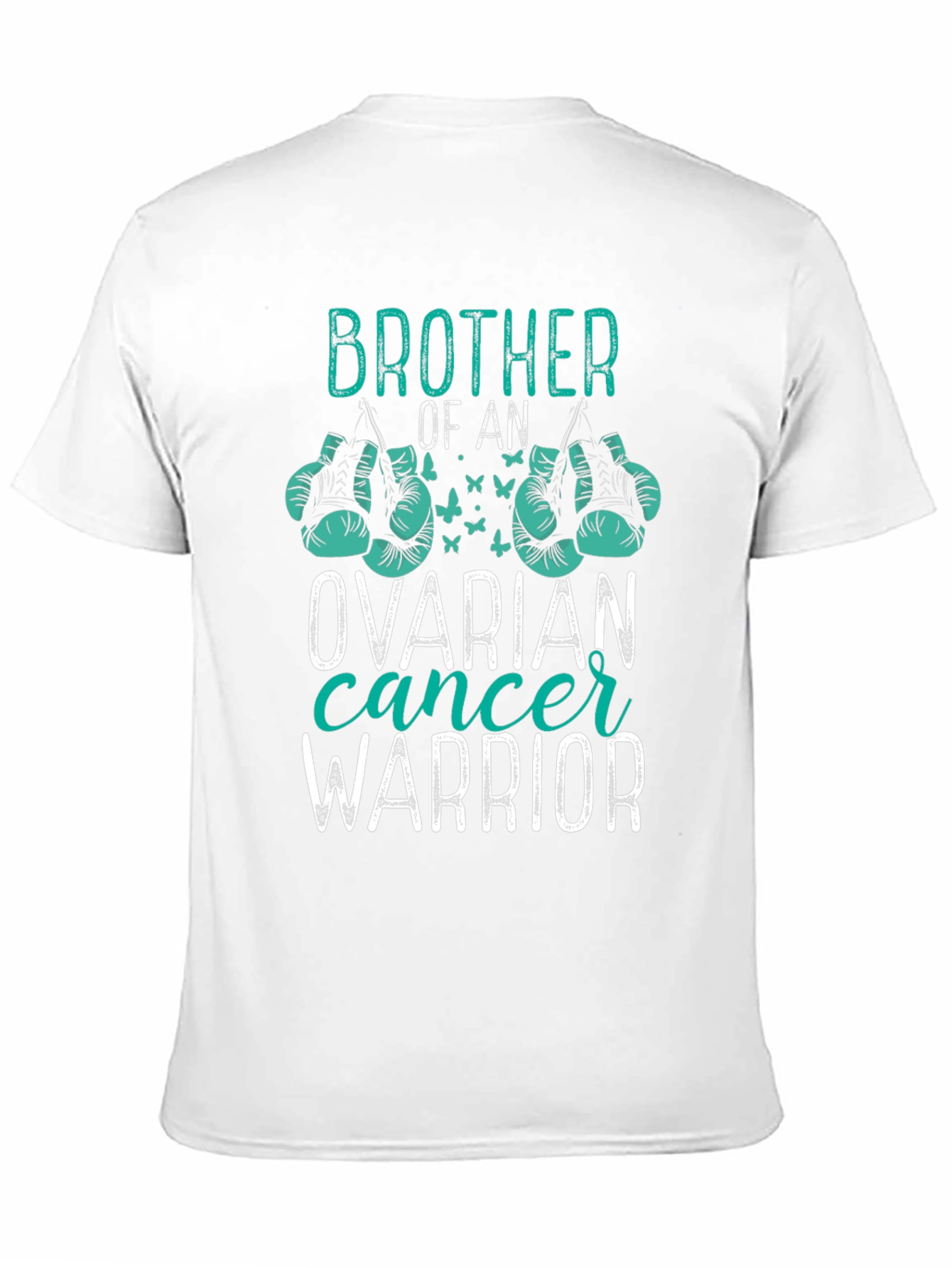 Brother of an Ovarian Cancer Warrior T-Shirt