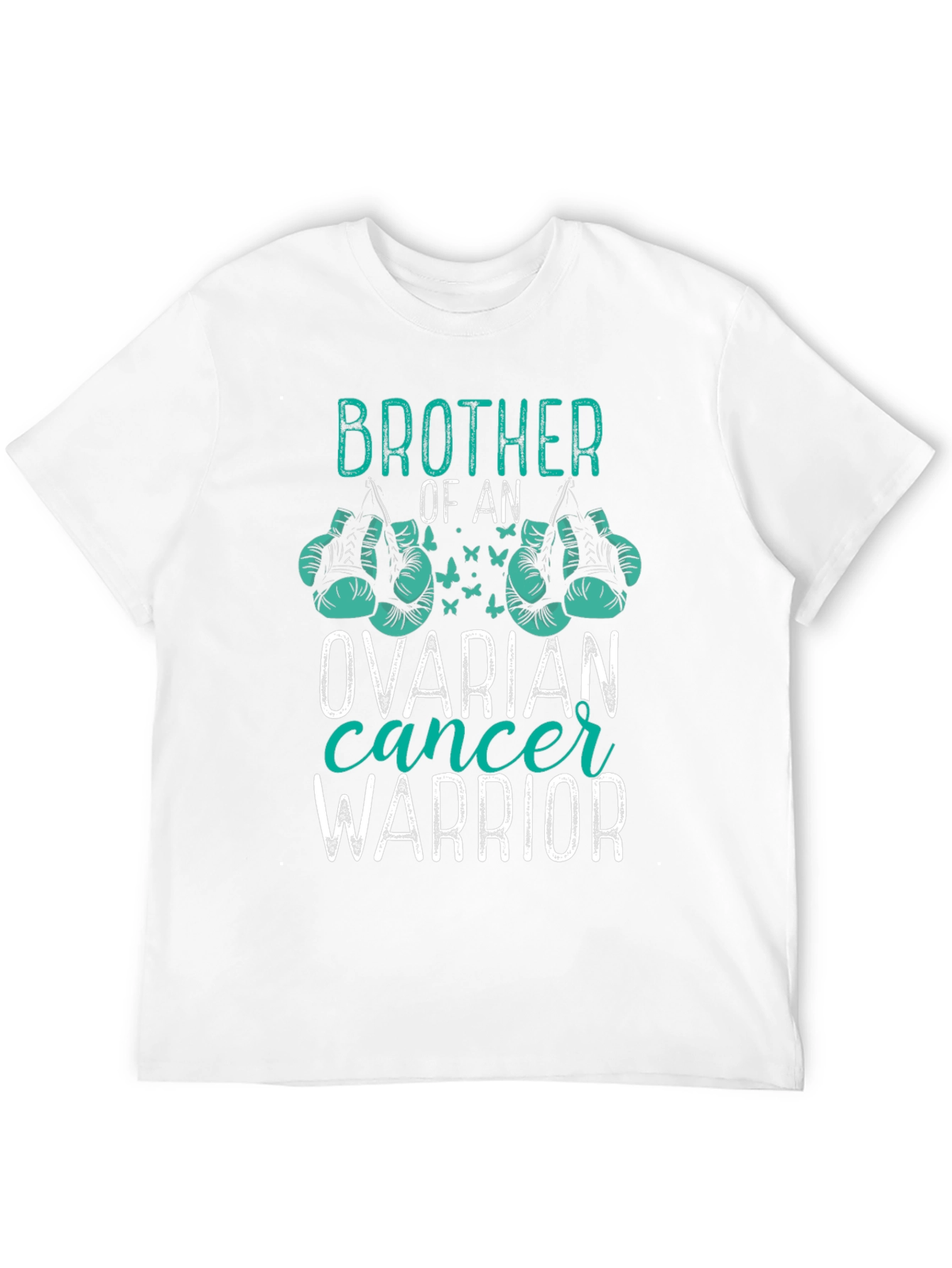 Brother of an Ovarian Cancer Warrior T-Shirt
