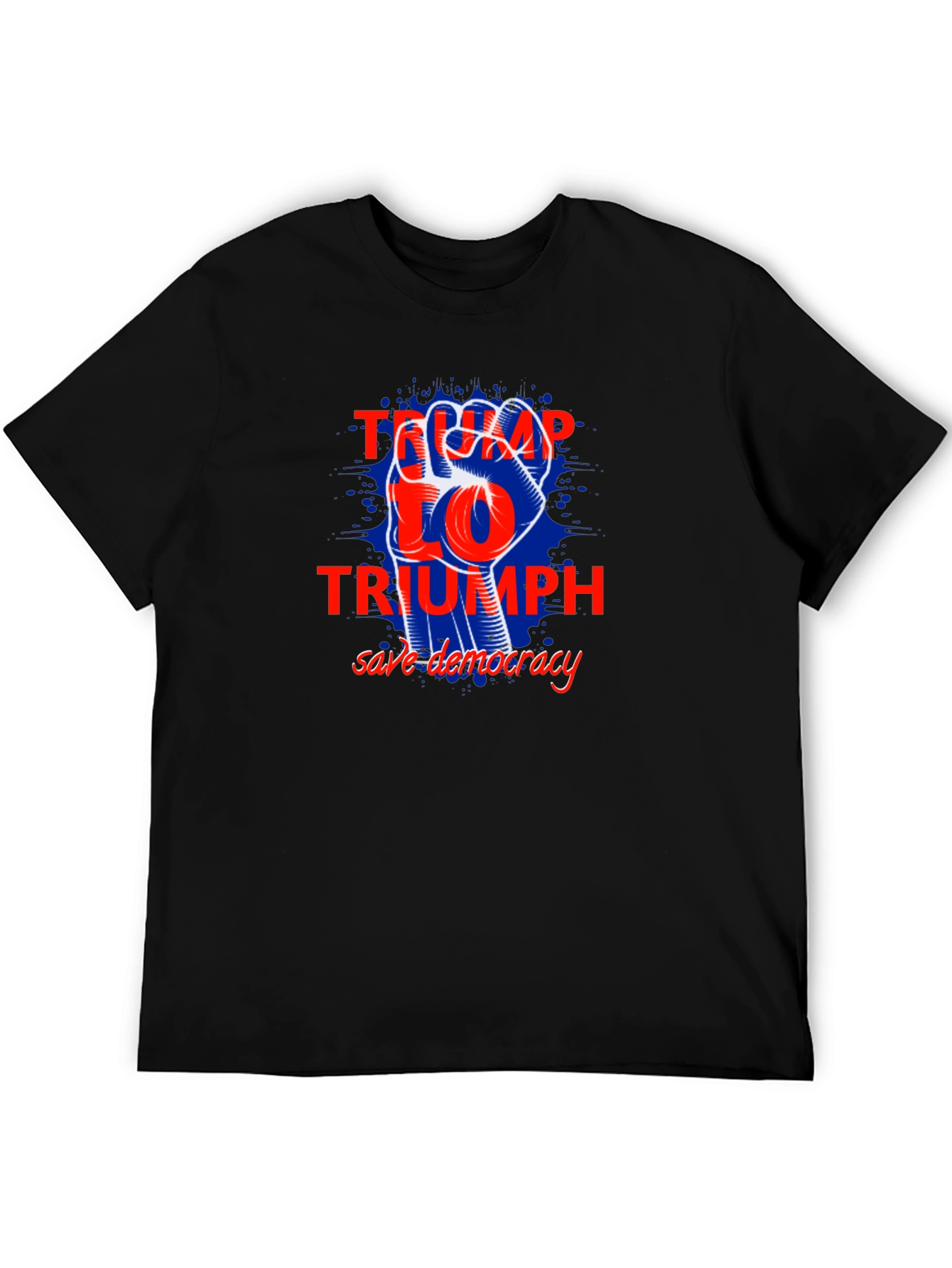 Trump 2024 Triumph Save Democracy T-Shirt