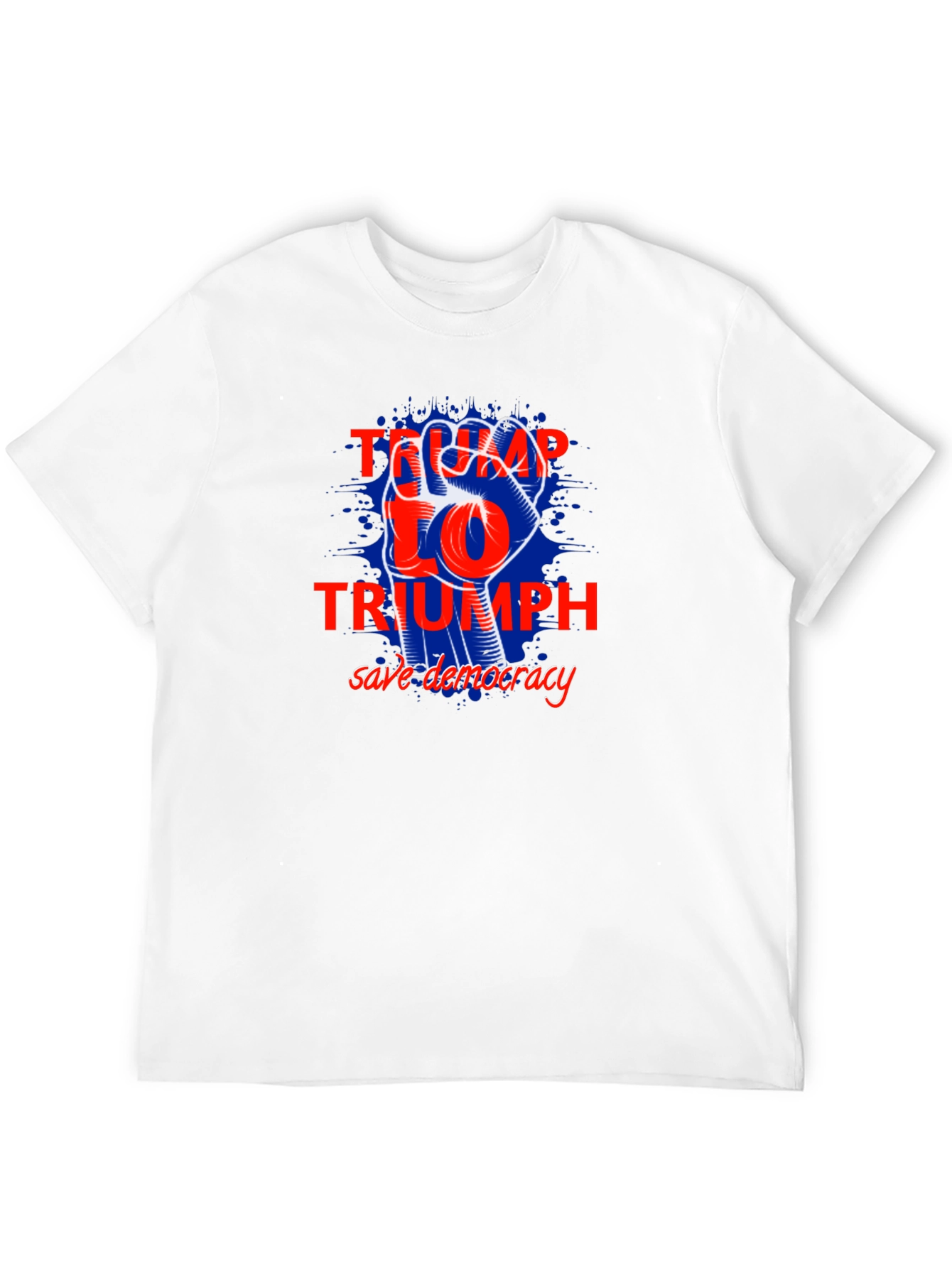 Trump 2024 Triumph Save Democracy T-Shirt