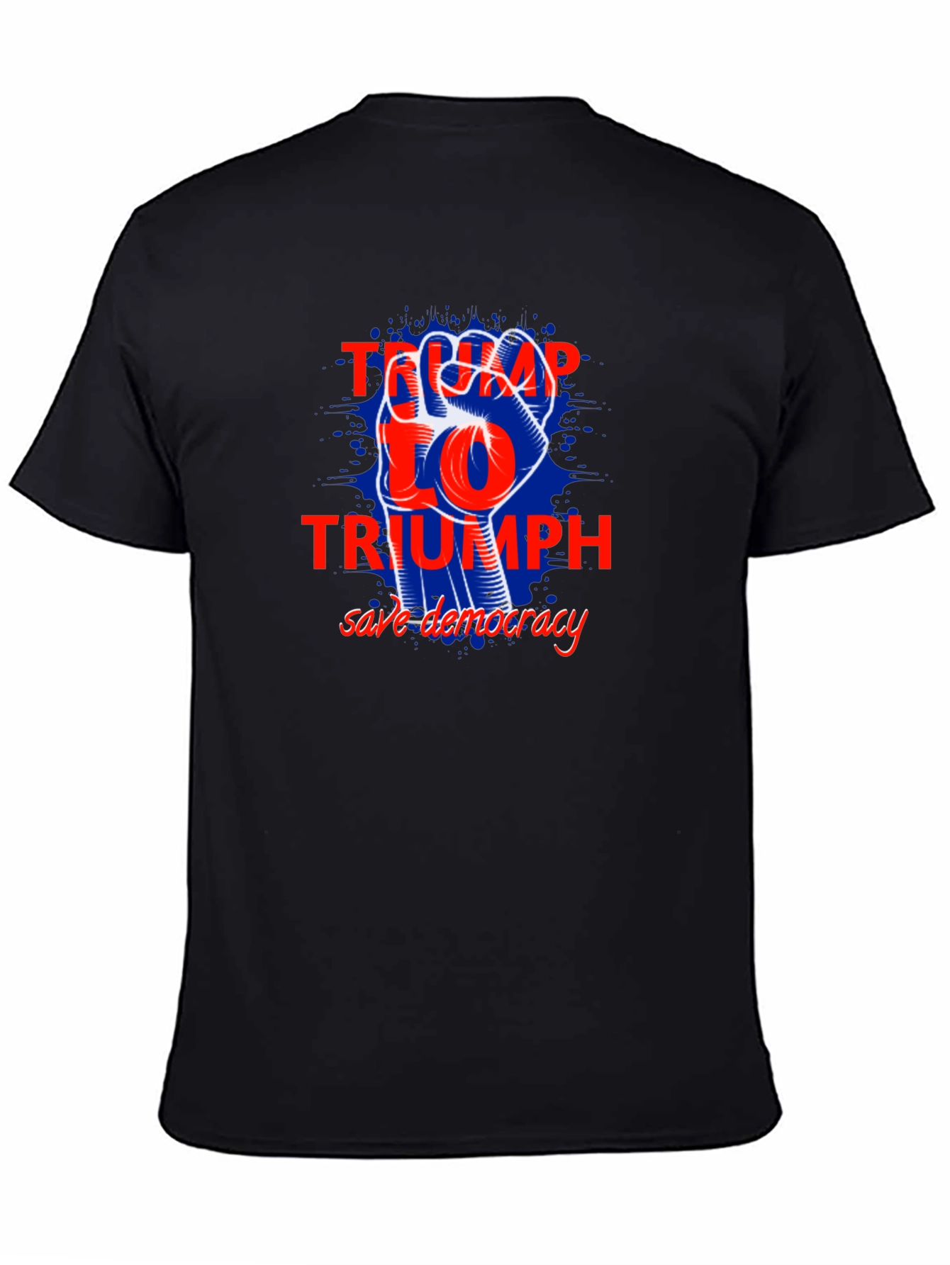 Trump 2024 Triumph Save Democracy T-Shirt