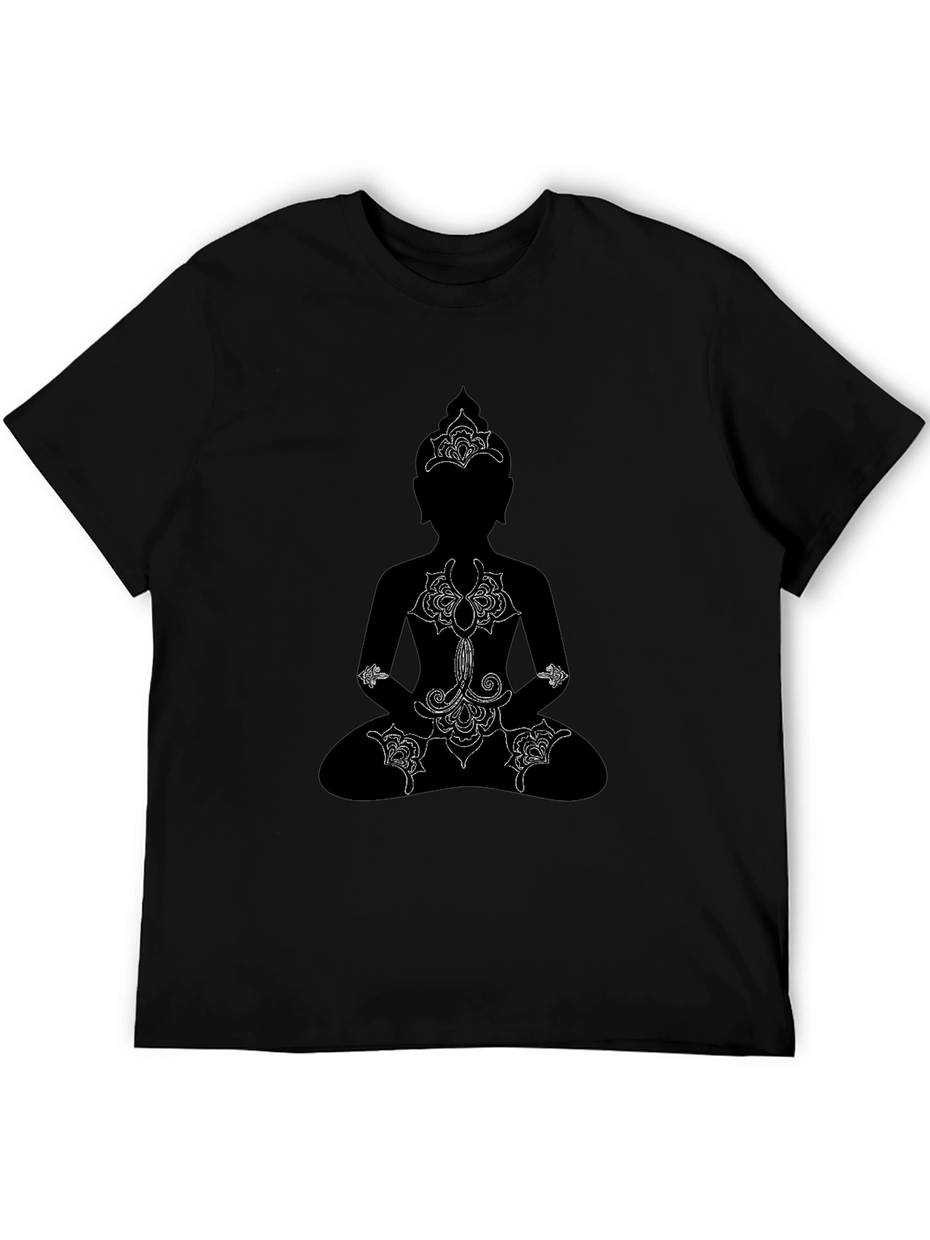 Black Buddha Graphic Tee