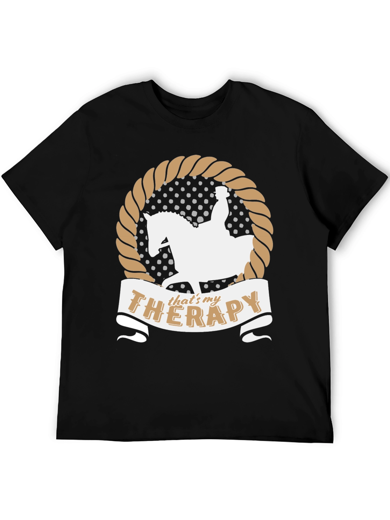 Equestrian Therapy T-Shirt - Horse Riding Apparel