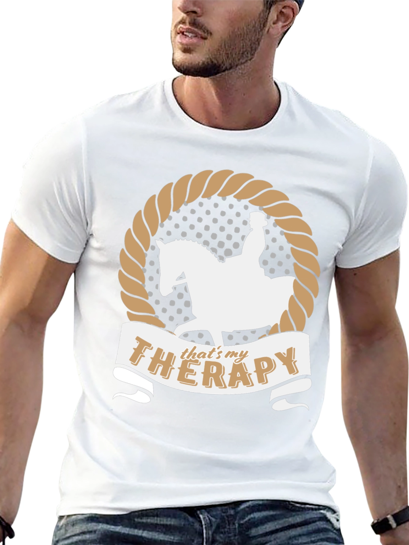 Equestrian Therapy T-Shirt - Horse Riding Apparel