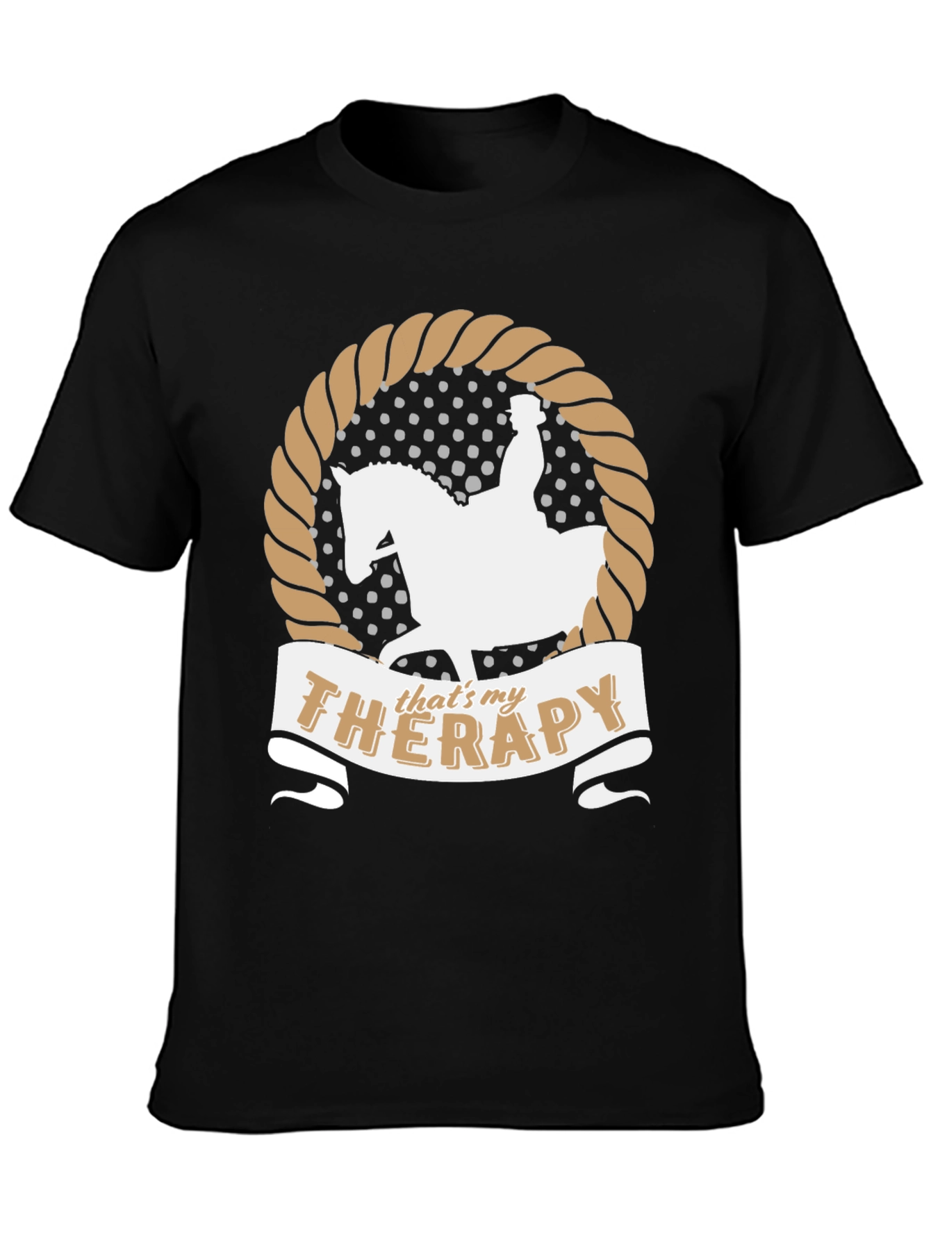 Equestrian Therapy T-Shirt - Horse Riding Apparel
