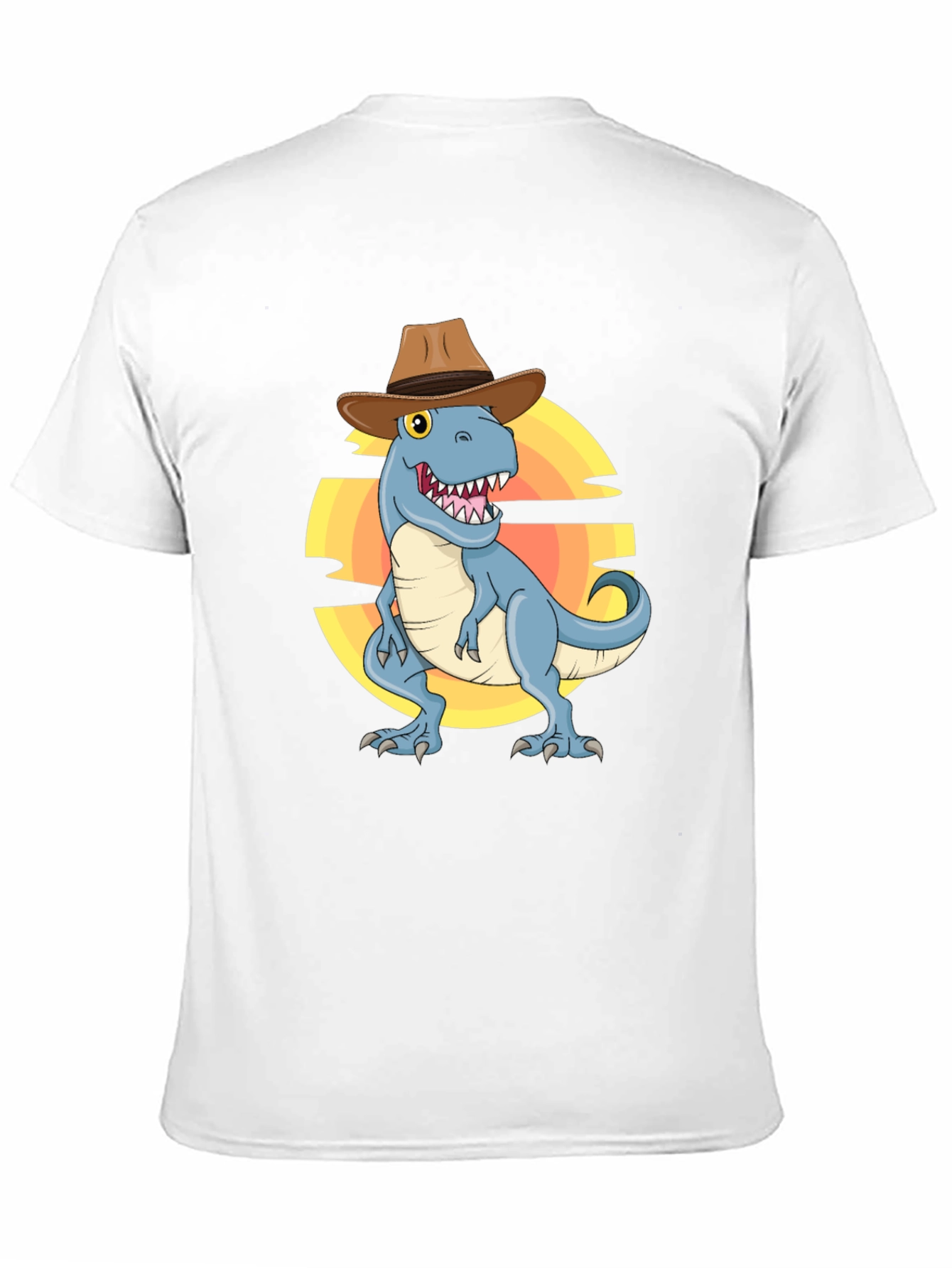 Cowboy Dinosaur Graphic Tee - Unisex T-Shirt