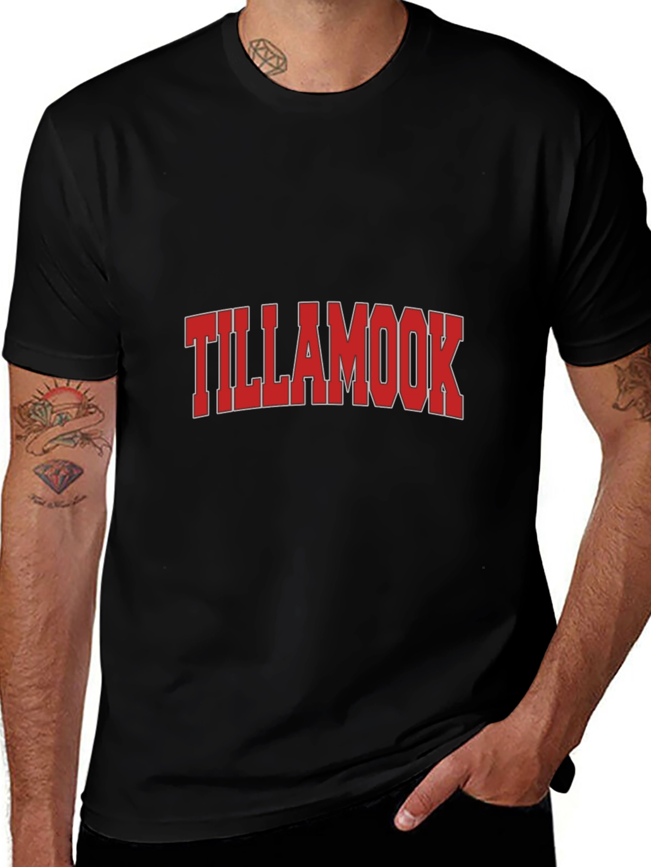 Tillamook Graphic Tee - Black