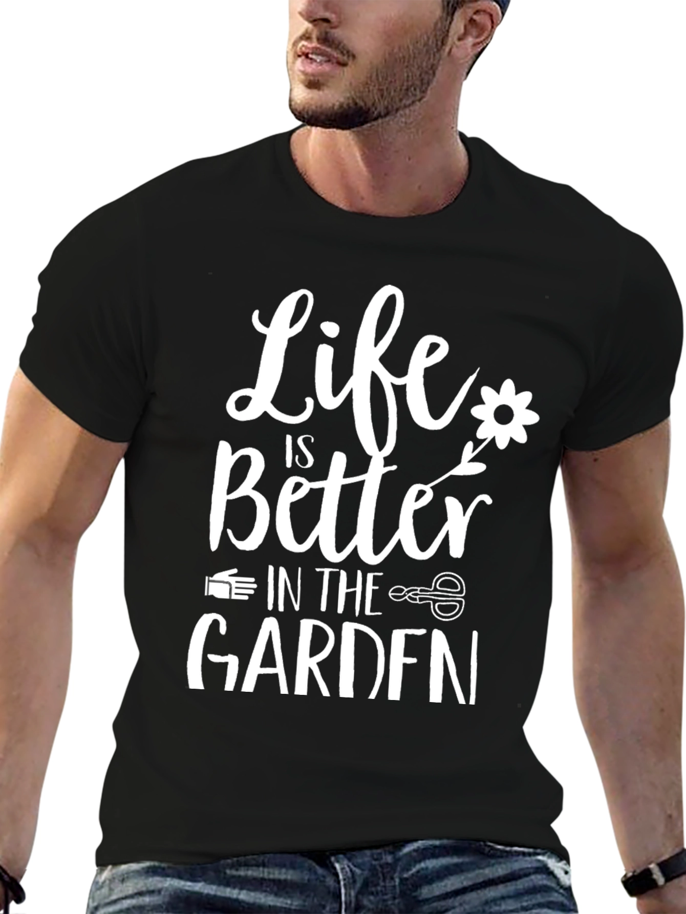 Life is Better in The Garden Graphic T-Shirt
