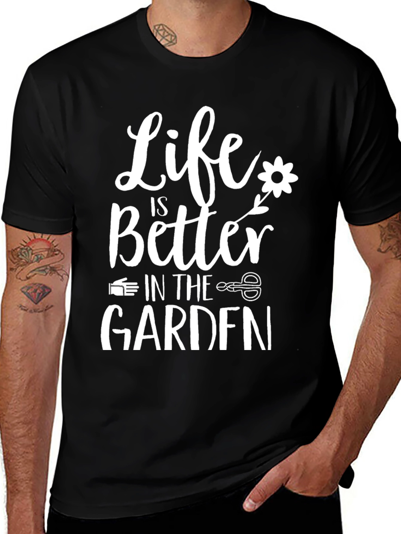 Life is Better in The Garden Graphic T-Shirt