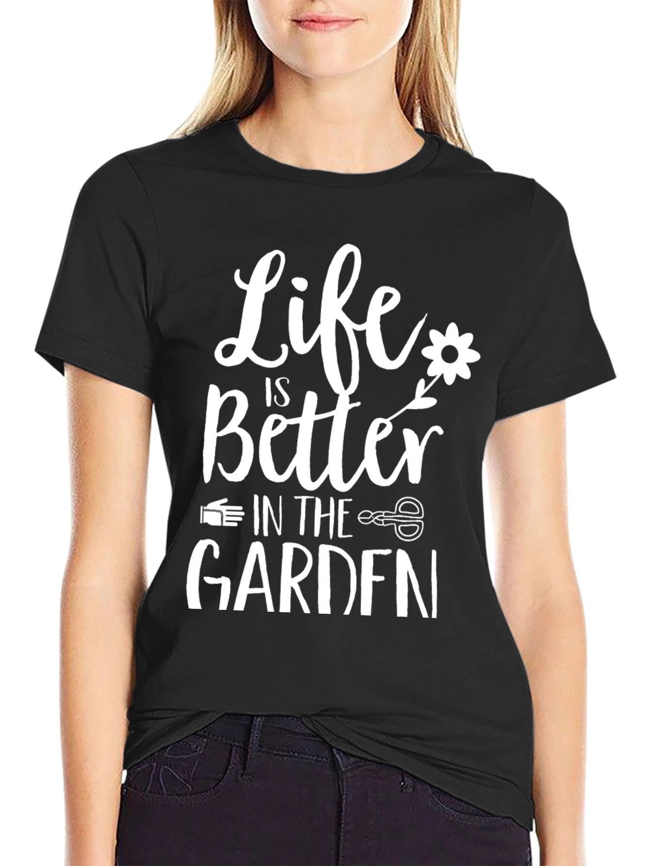 Life is Better in The Garden Graphic T-Shirt