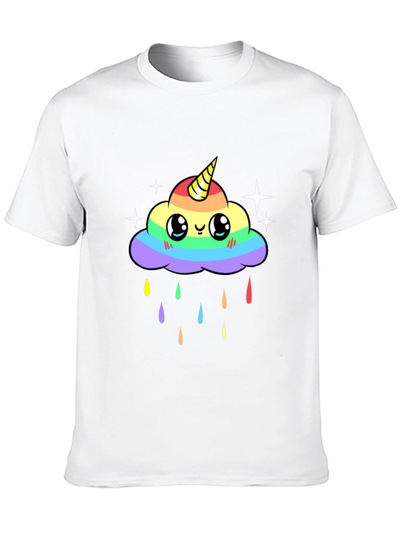 Rainbow Cloud Unicorn T-Shirt