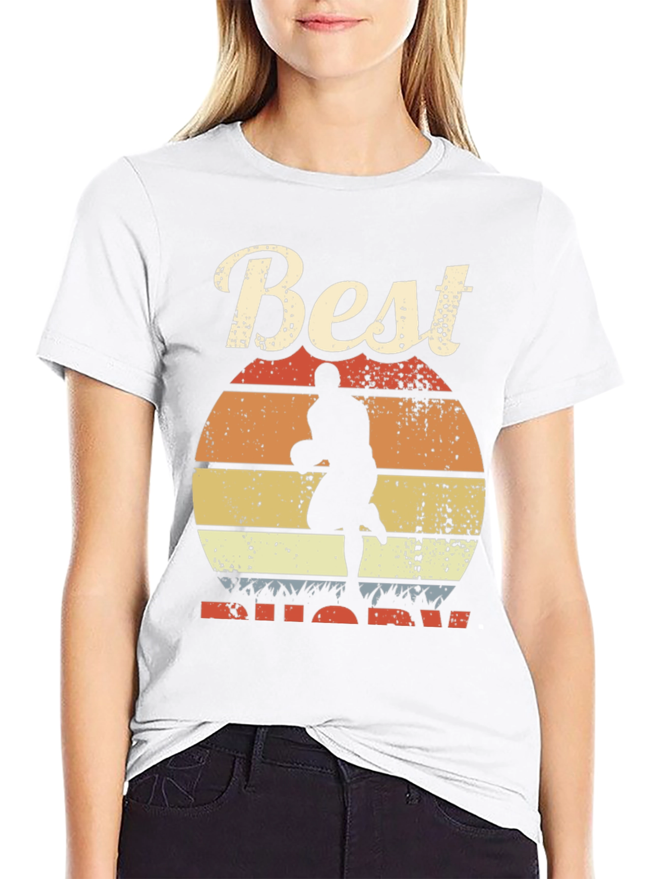 Best Rugby Retro T-Shirt