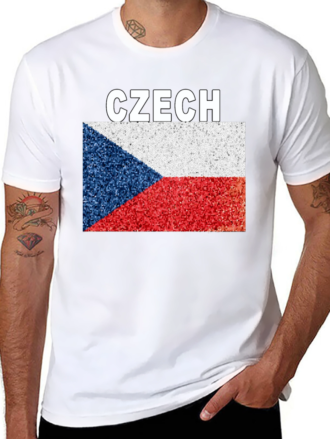 Czech Republic Flag T-Shirt - Patriotic Pride