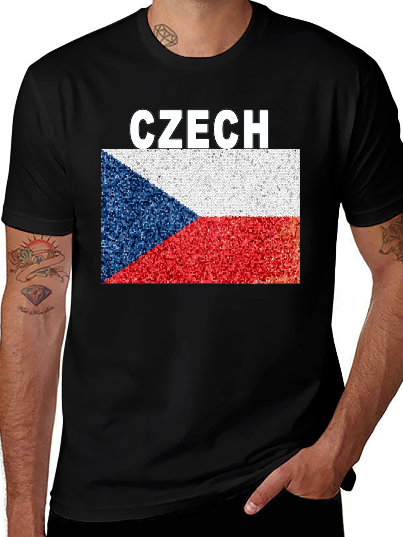 Czech Republic Flag T-Shirt - Patriotic Pride