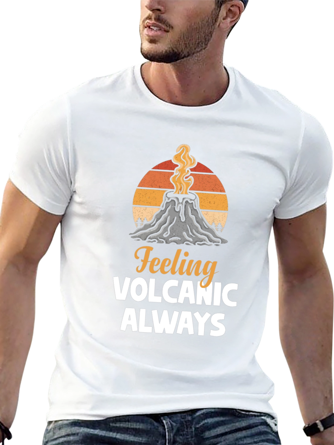 Feeling Volcanic Graphic T-Shirt